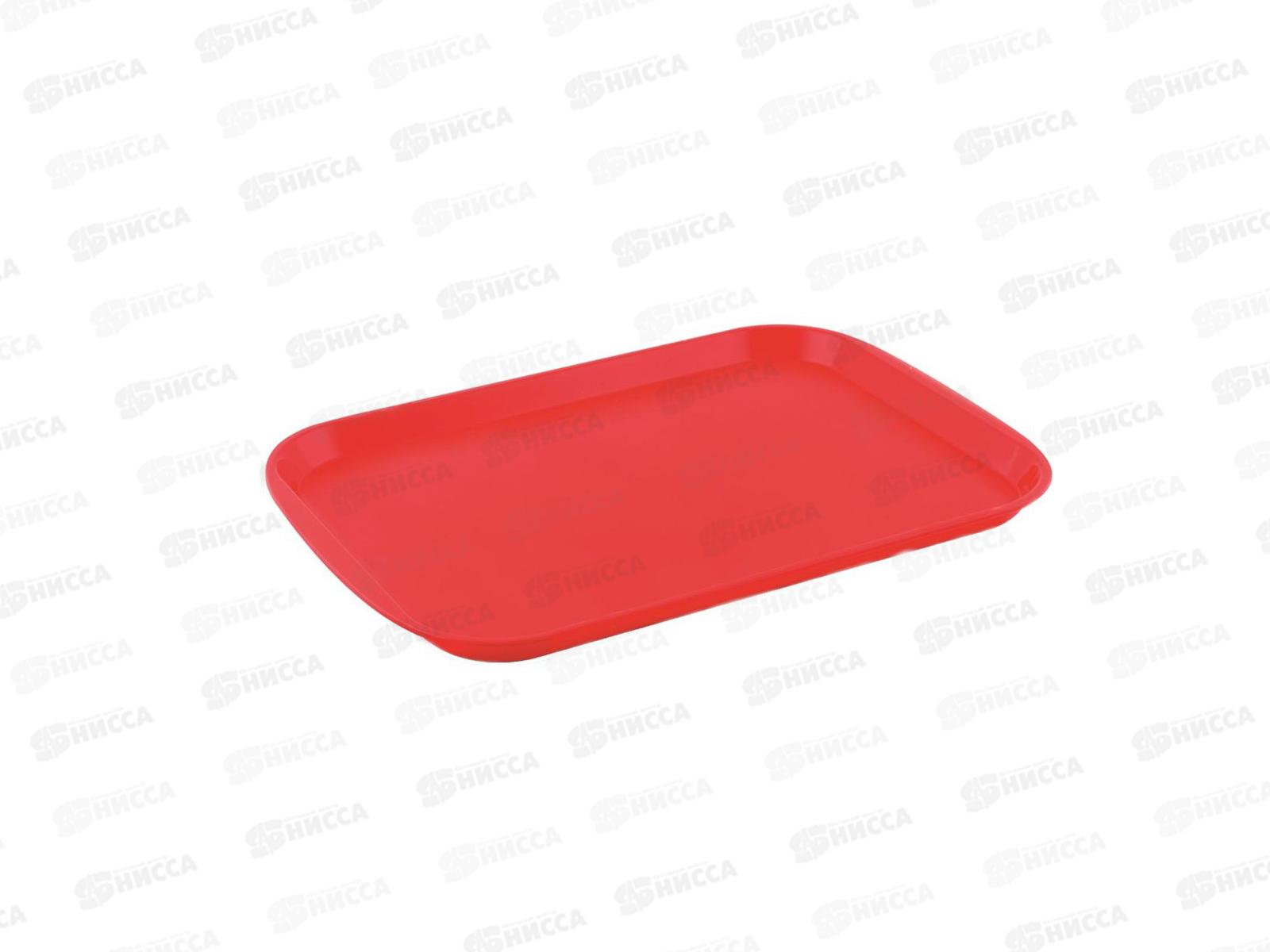 Поднос &quotVerona&quot 470*355*25мм красный 221113906/01 *20