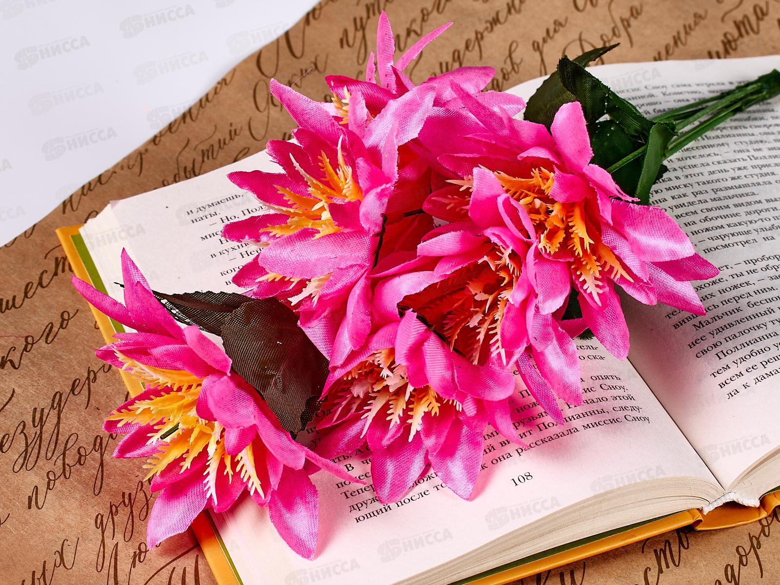 Букет астр 6голов 45см микс №52 *2/20