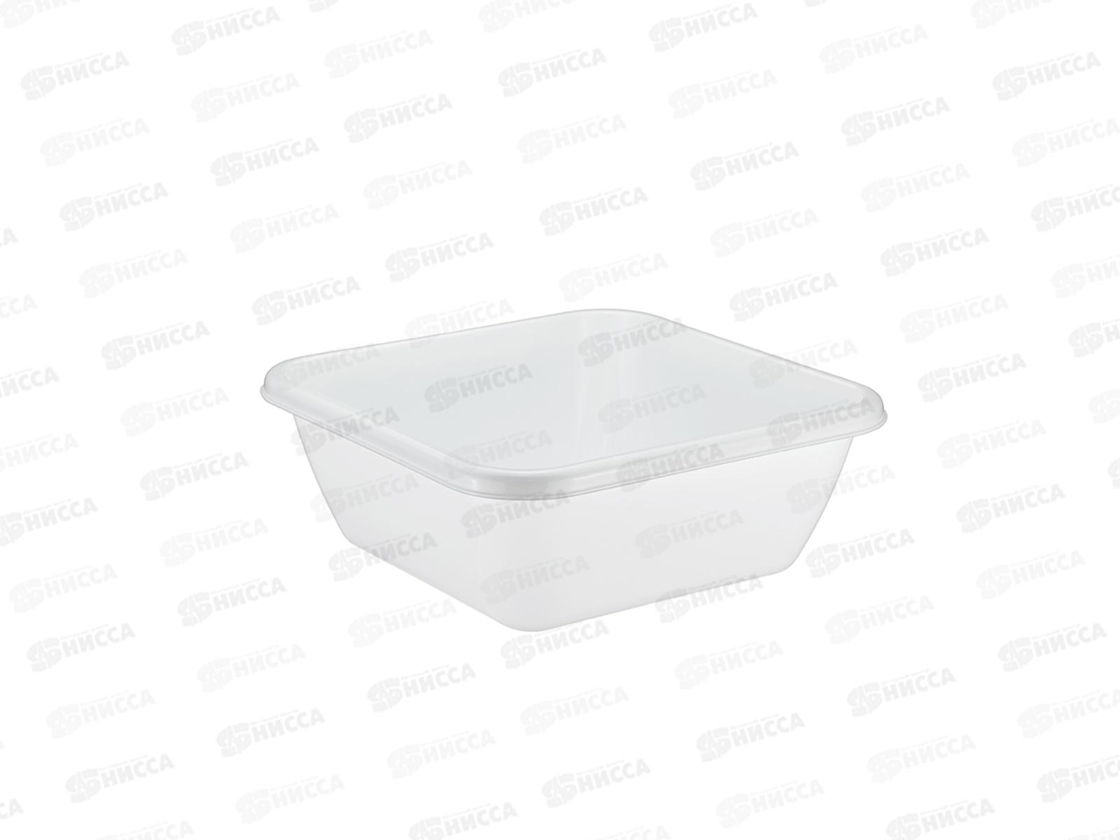 Таз  17л квадратный Белый М2579 *10