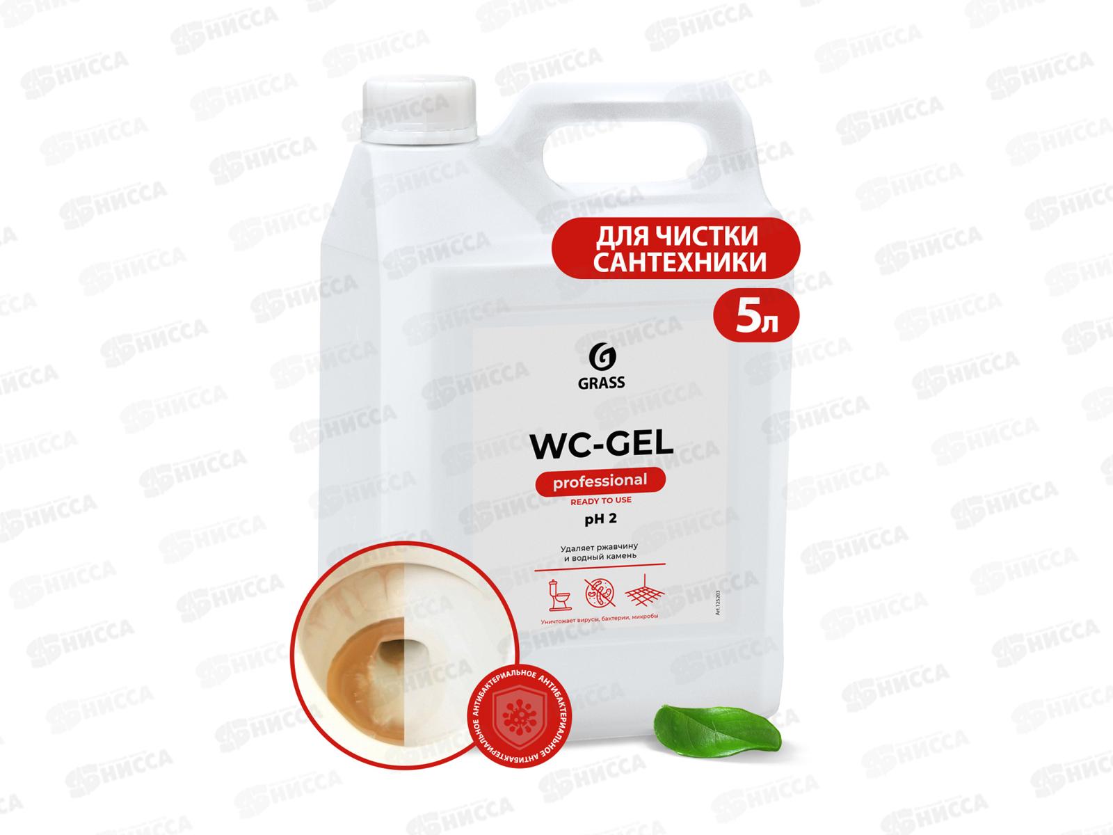 Грасс Prof чистящее средство WC-gel, 5,3кг (канистра), 125203  *4