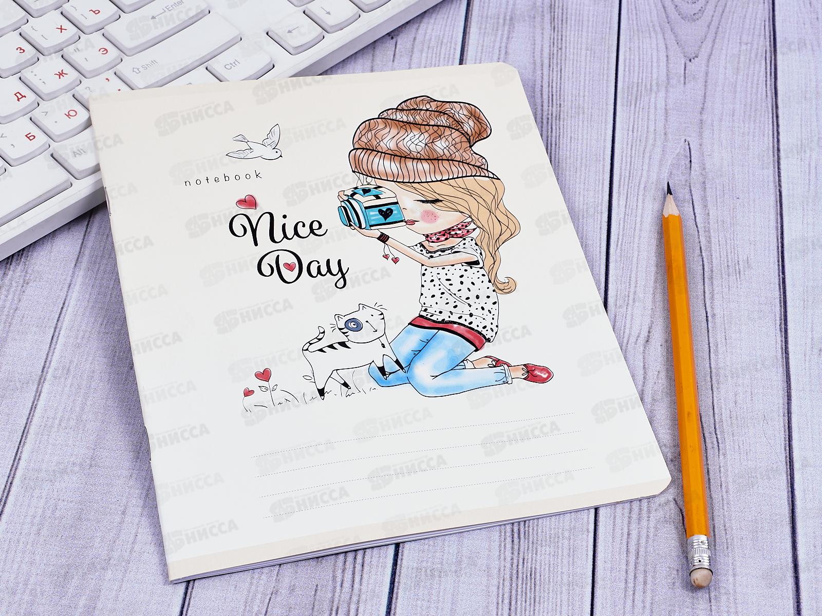 Тетрадь 18 листов линия ПЗБМ Девчонки 018269 *20/100