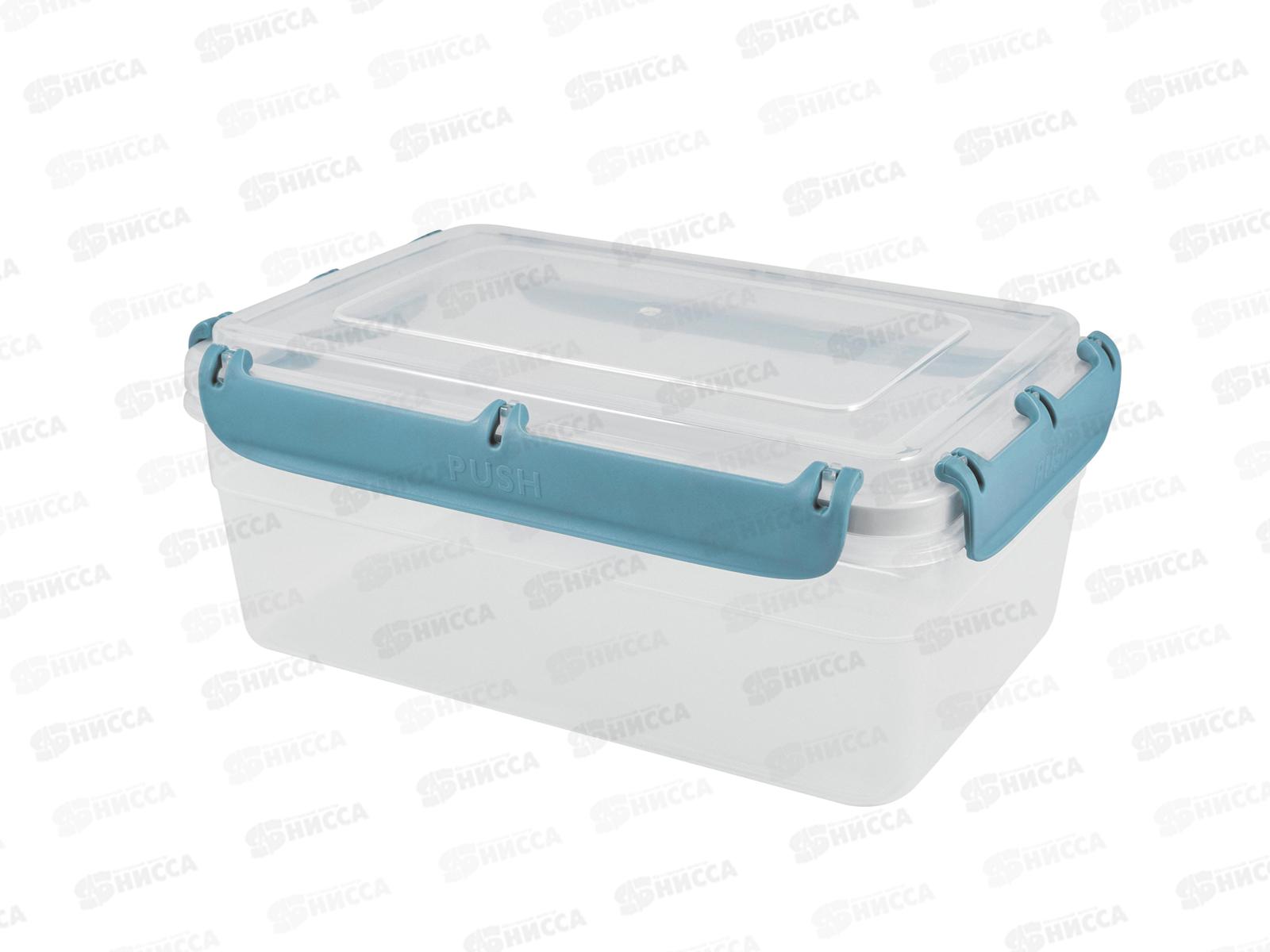 Контейнер 2,6л BERGEN с защелками в ассортименте РТ1047*10