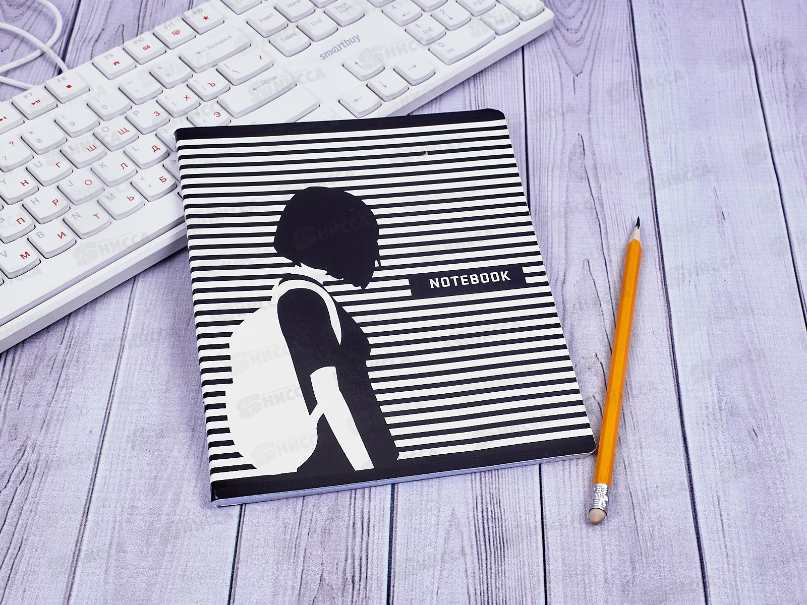 Тетрадь 48 листов клетка. ПЗБМ Иллюзия обмана,028107*5/50