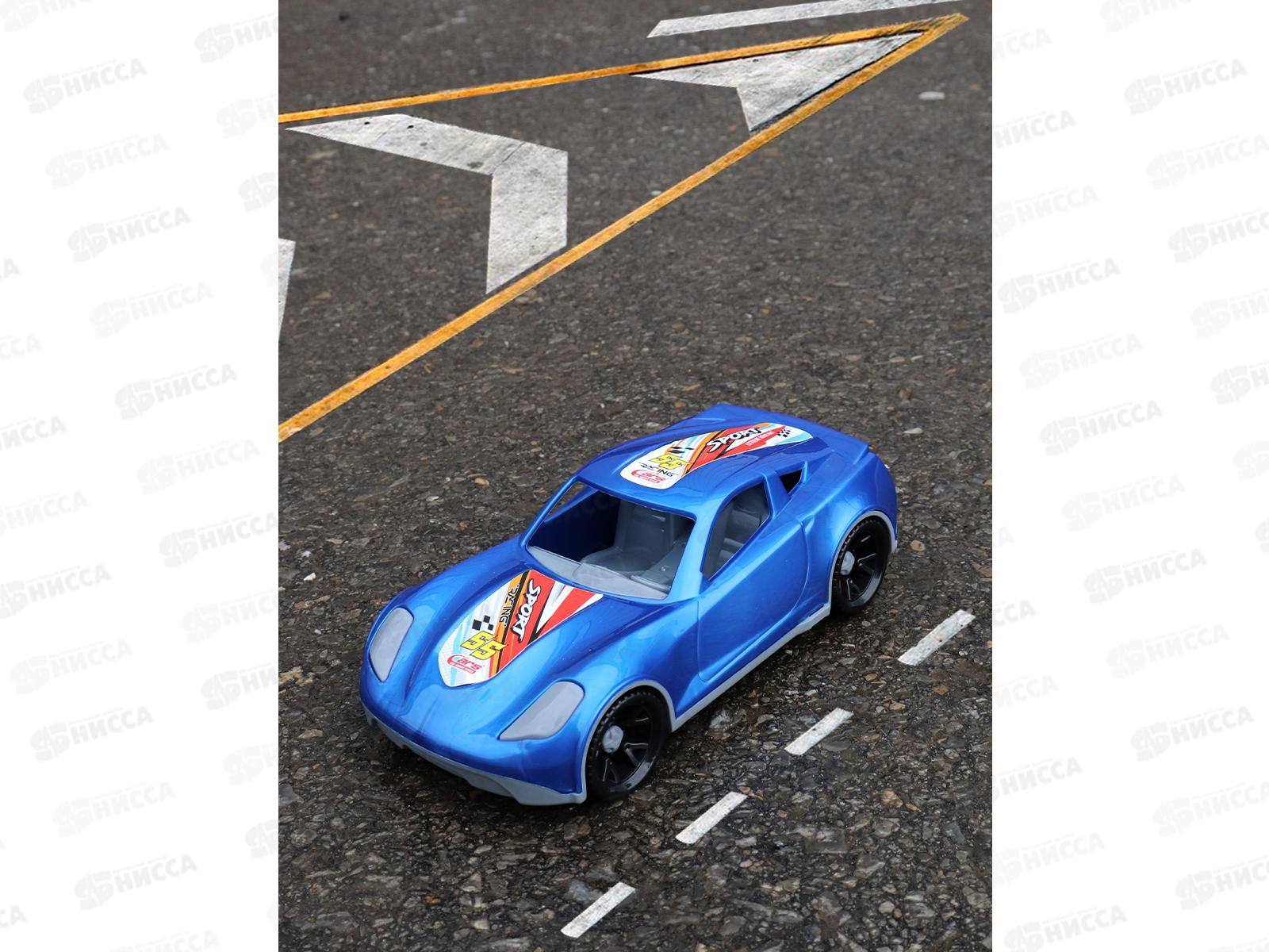 Машина Turbo &quotV&quot синий металлик 18,5см, И-5846  *30