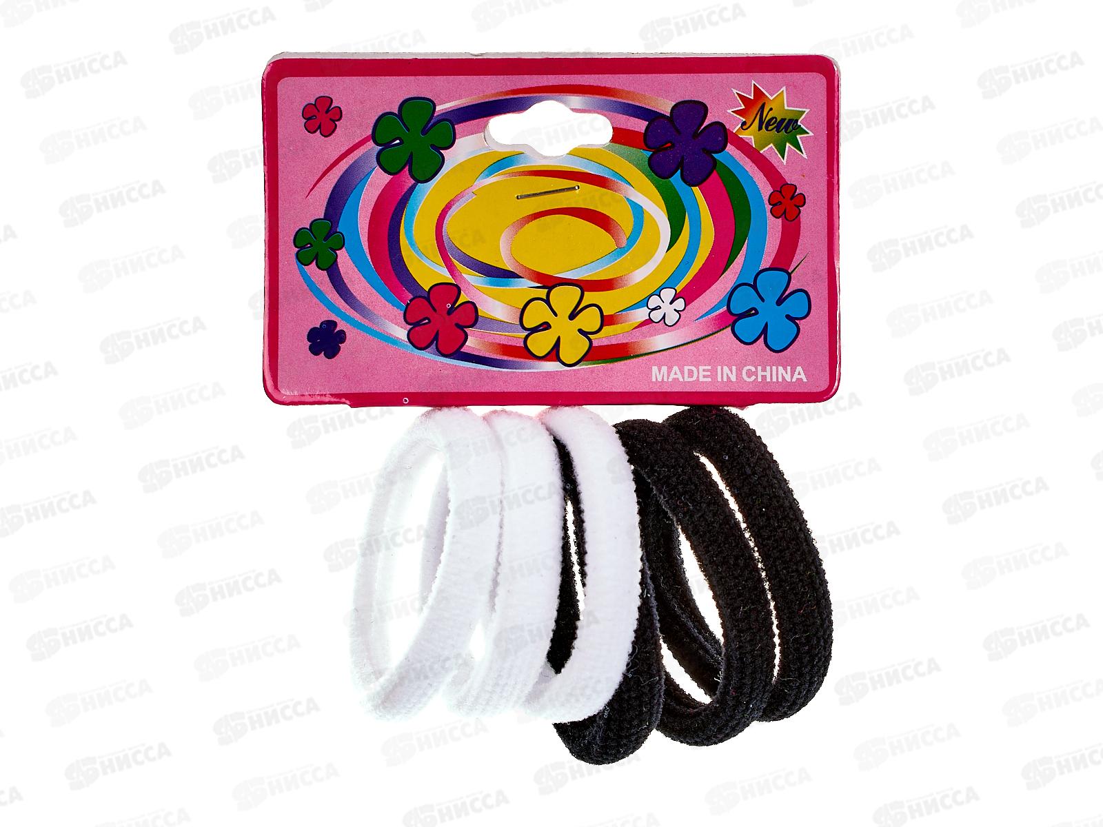 Резинка для волос 3568-12  6 штук (3568-6,3430-6)