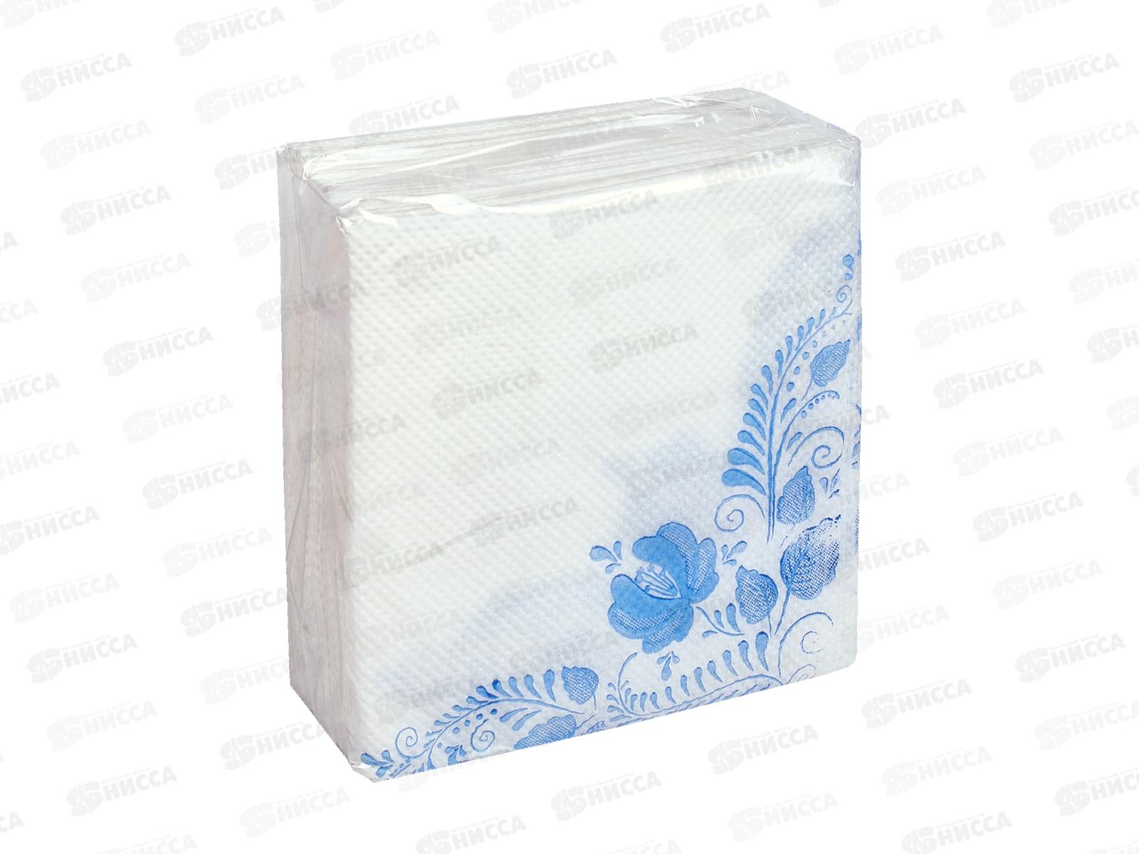 Салфетки ДЕКОР 50шт цветные *60