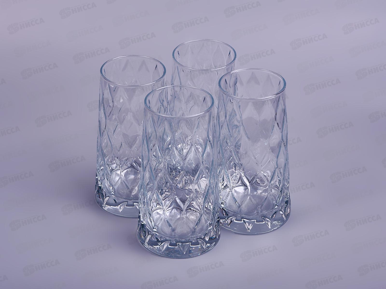 Набор стаканов Leafy для коктейля 4шт 450мл 420955