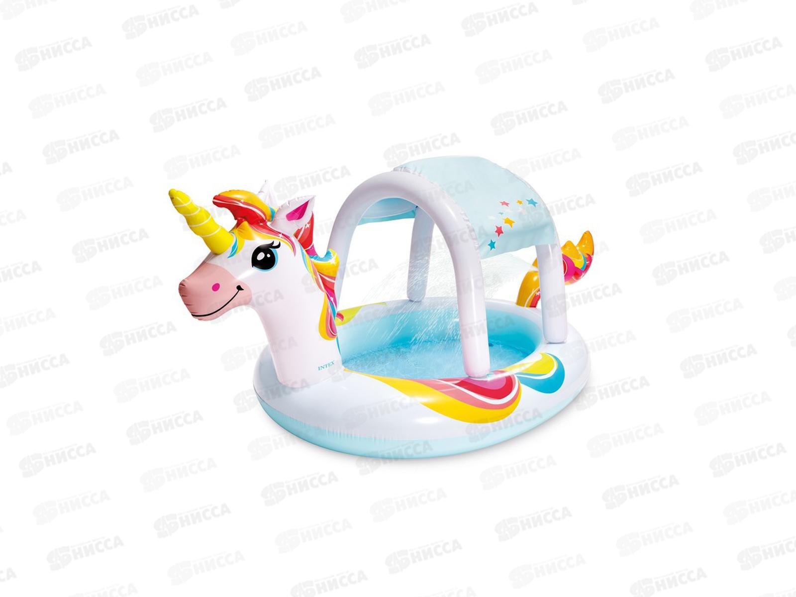 Бассейн 58435 (254*132*109см) UNICORN от 2-х лет INTEX