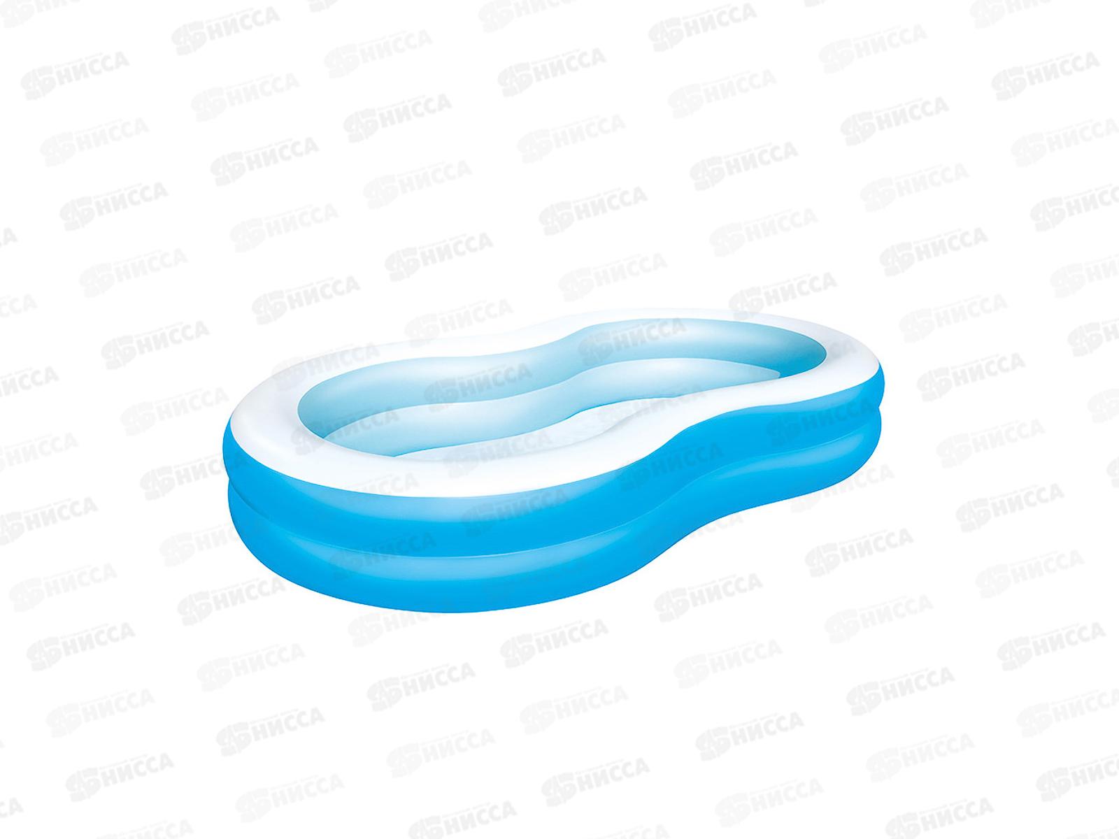 Бассейн 54117 (262*157*46см) Большая лагуна BESTWAY *3