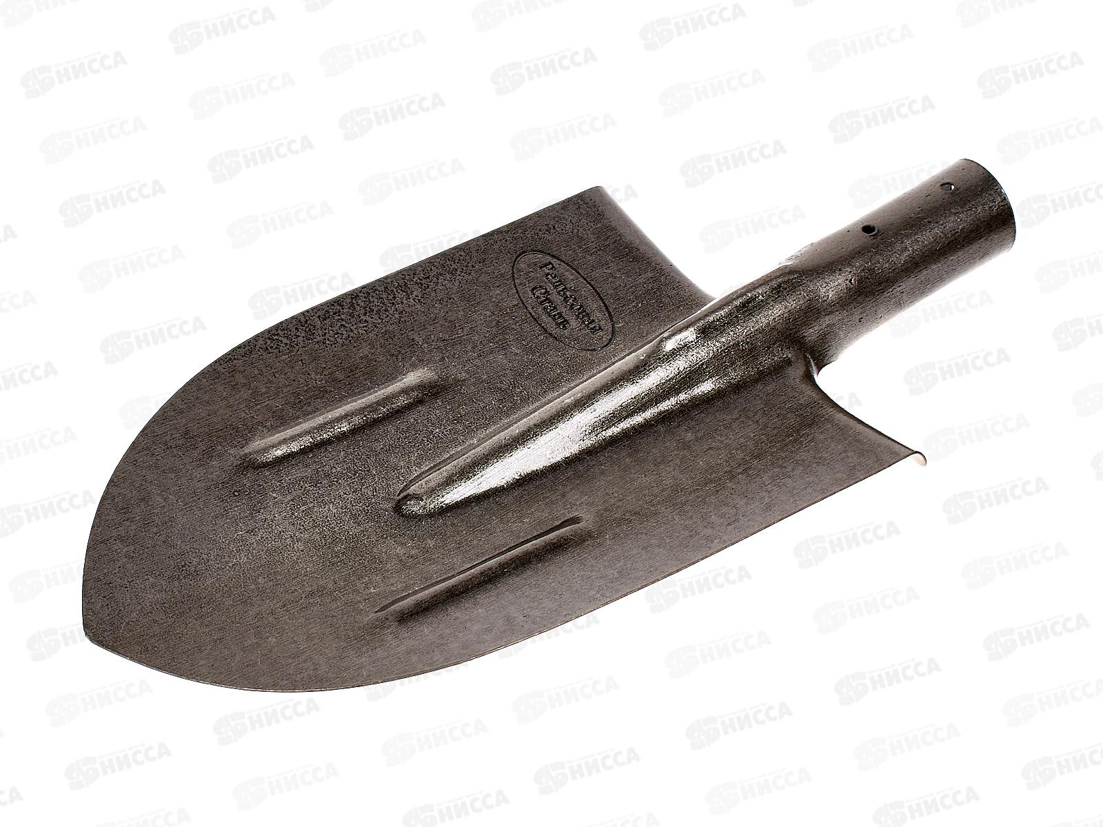 Лопата копальная остроконечная ЛКО рельсовая сталь без черенка *12