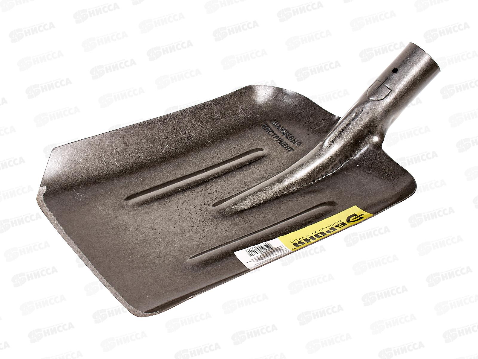 Лопата совковая песочная закругленная рельсовая сталь (тип 2) *12