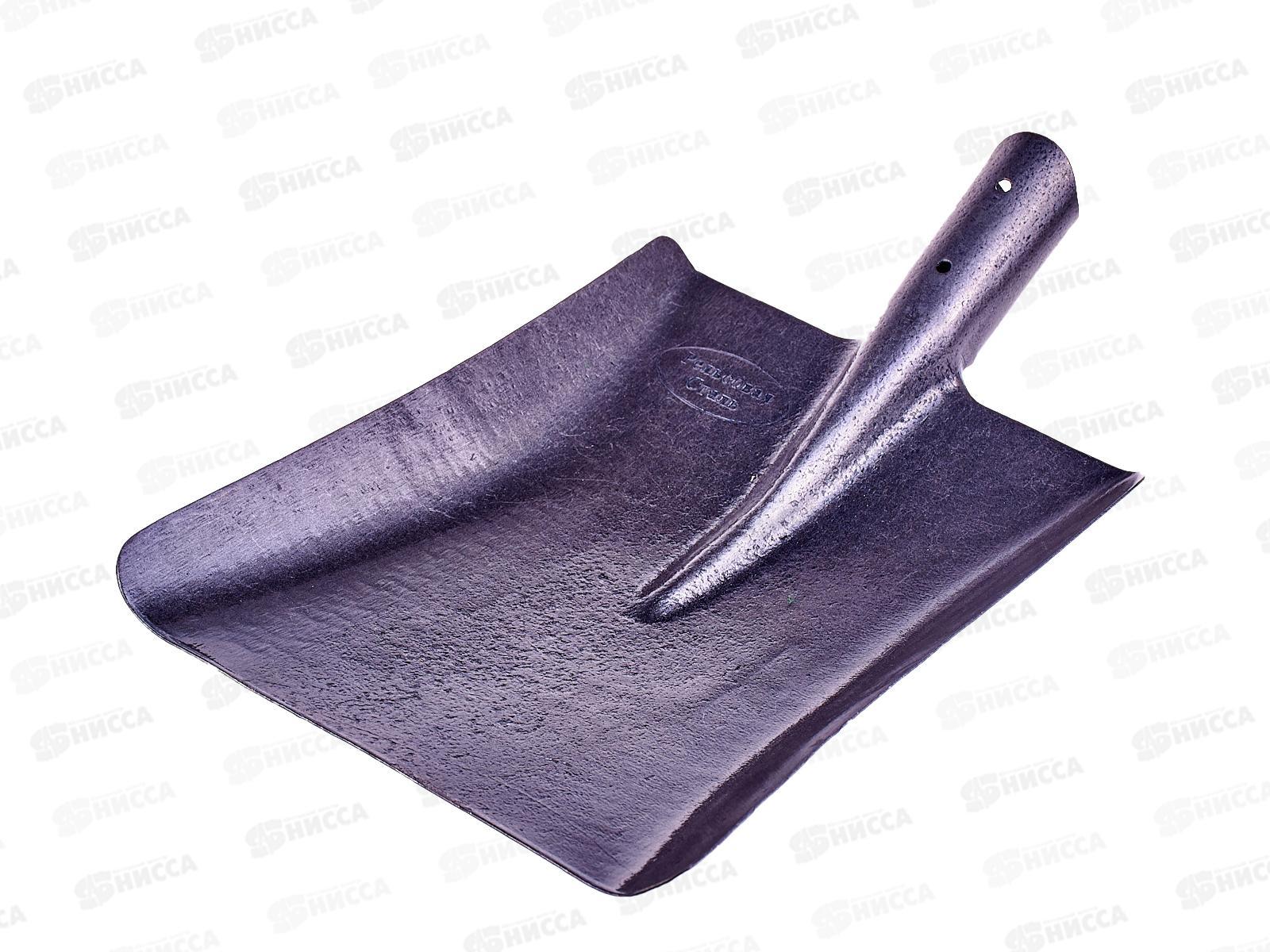 Лопата совковая песочная квадратная рельсовая сталь б/ч (тип 1) *12