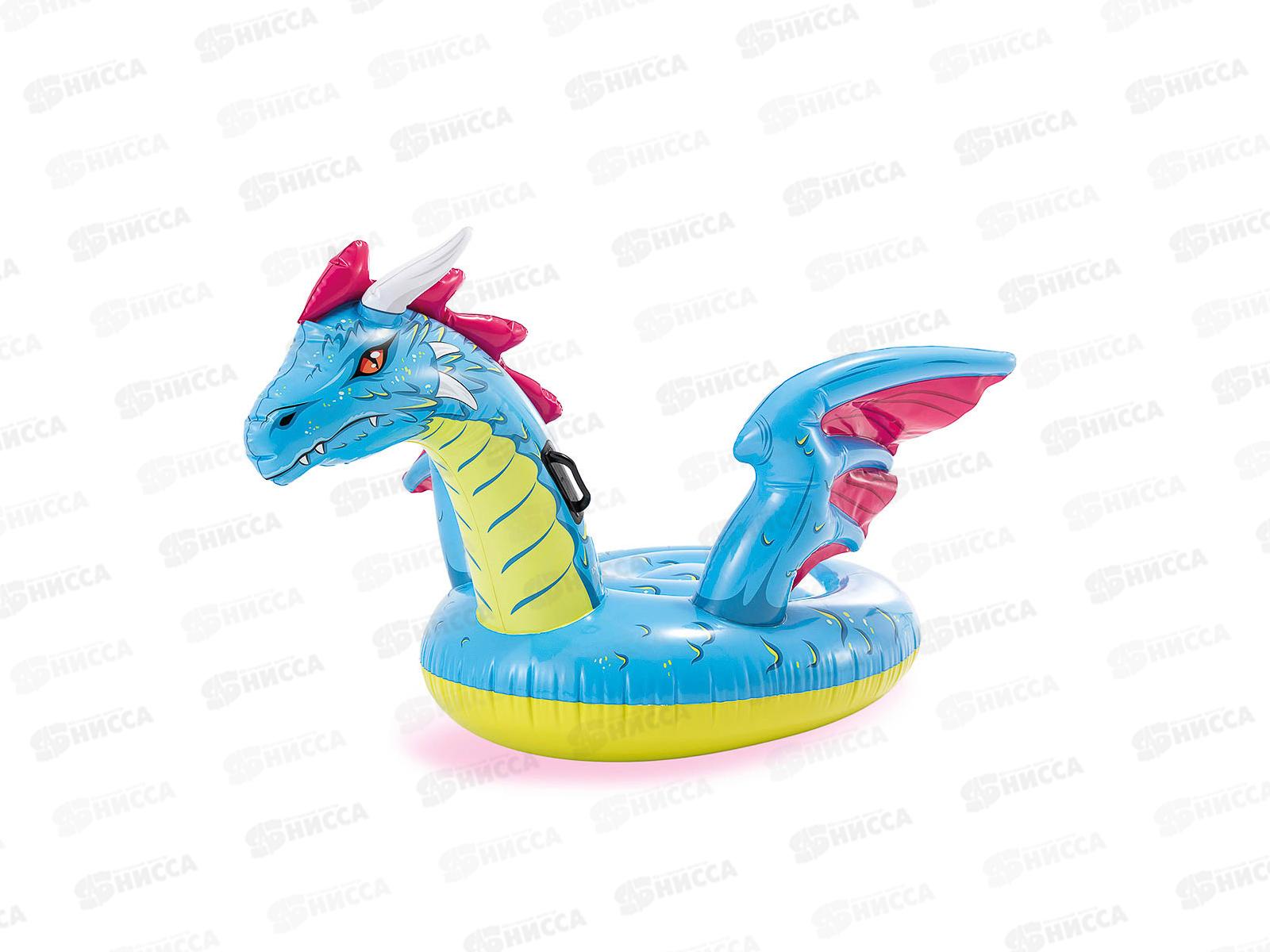 Плот надувной 57563 Дракон (201*191см) от 3-х лет INTEX 063-021 г!!!!