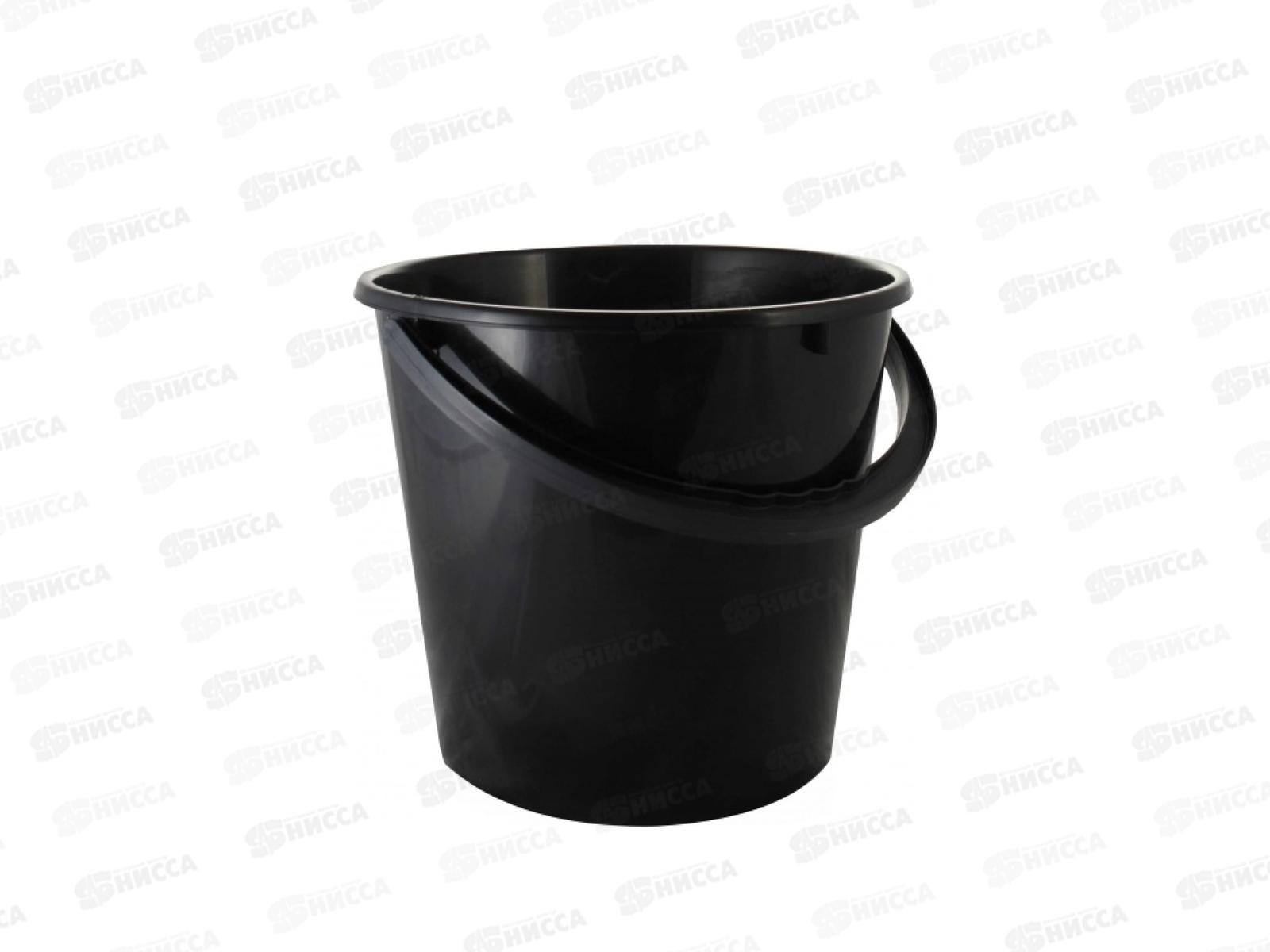 Ведро 10л Садовое черное *10 (Ангора)