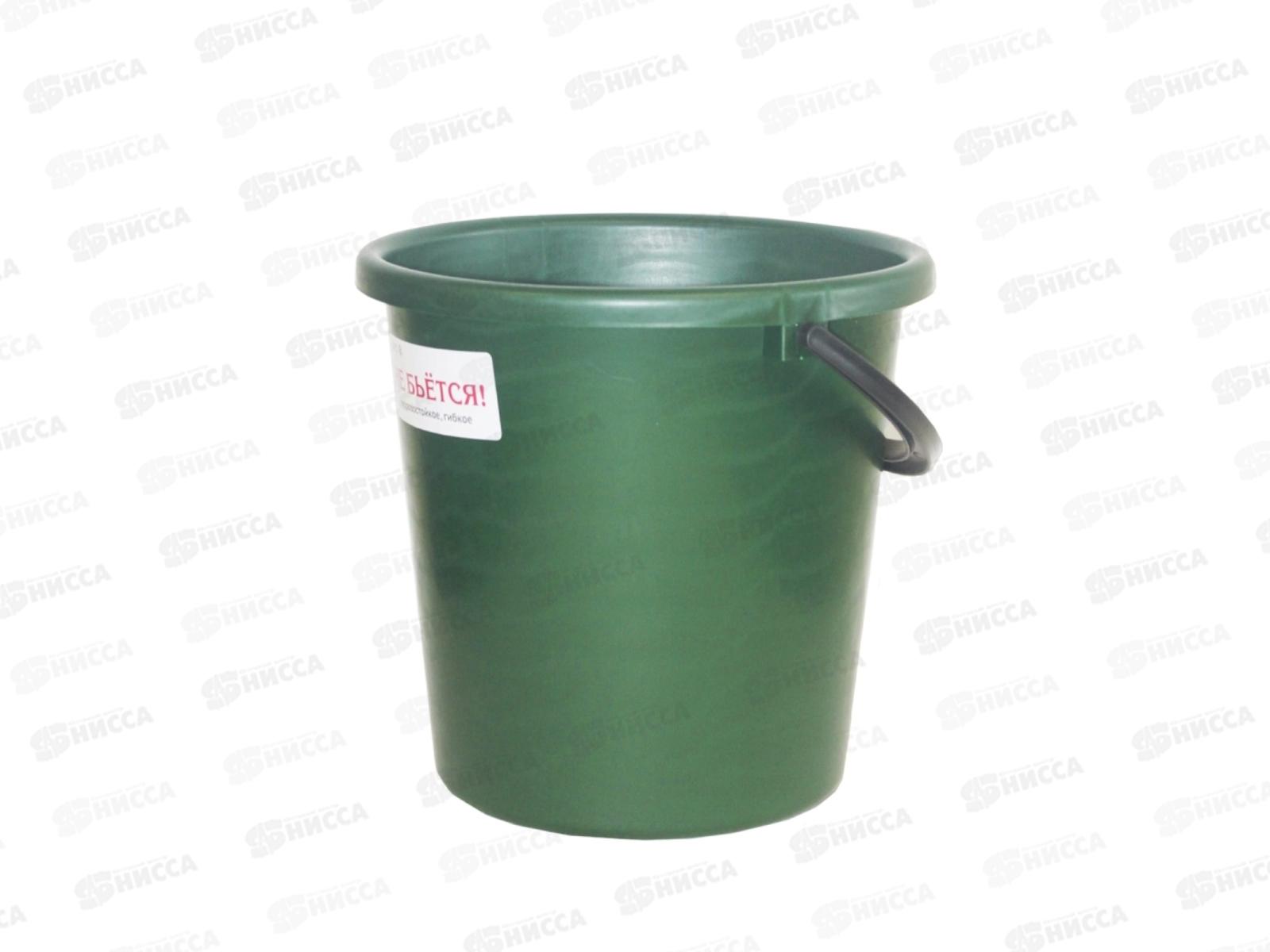 Ведро 10л ЗИМА Зеленый MPG8430 *20 МП
