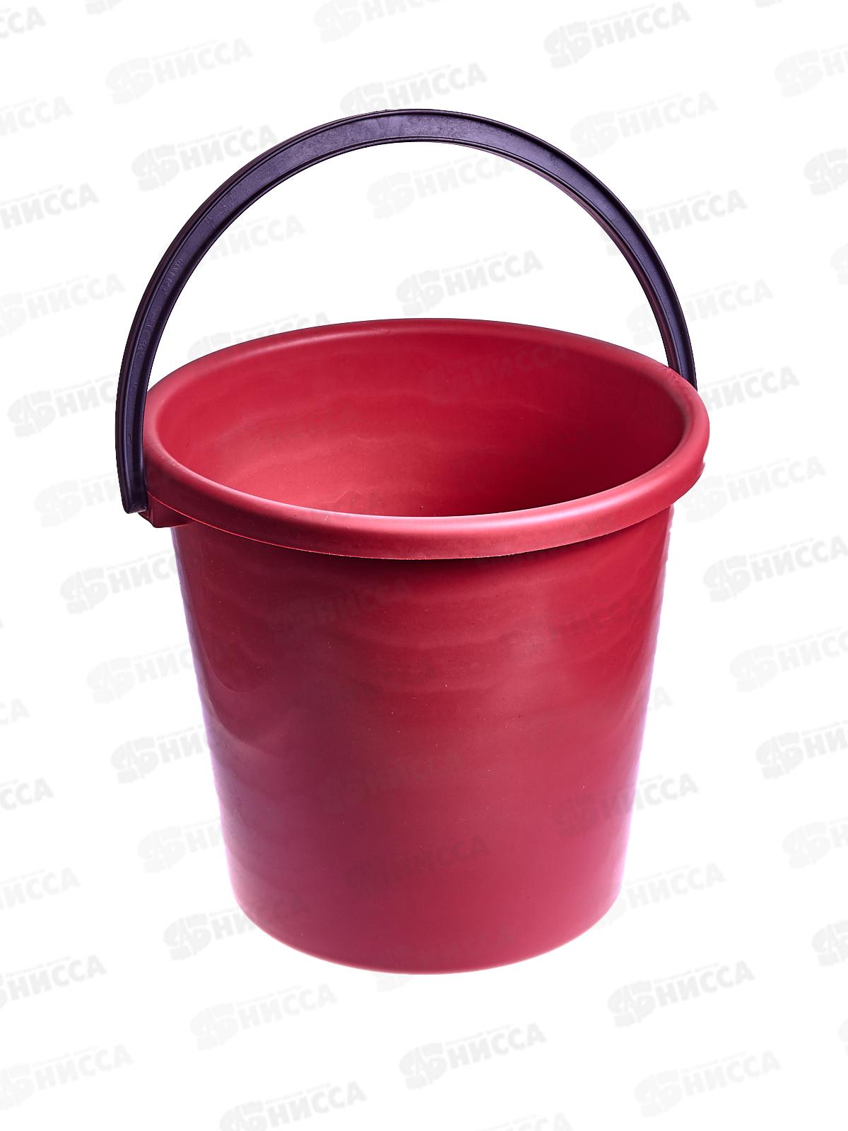 Ведро 10л ЗИМА Красный MPG8416 *20 МП