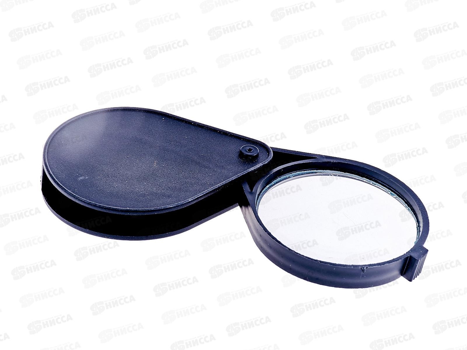 Стекло увеличительное 60мм складное  (045327)  *10  Ж