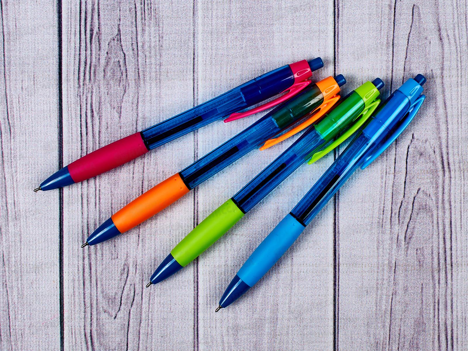 Ручка автоматическая BRAUBERG-142655 Fruity RG синяя *12/240/1920