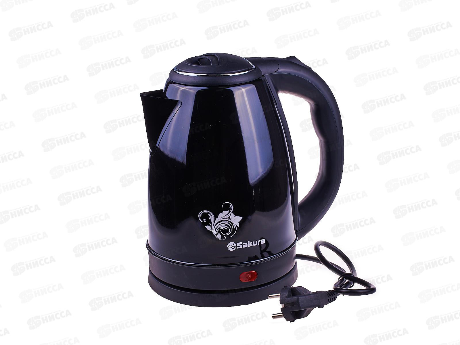 Чайник электр. SA-2134BК 1,8л чер  д