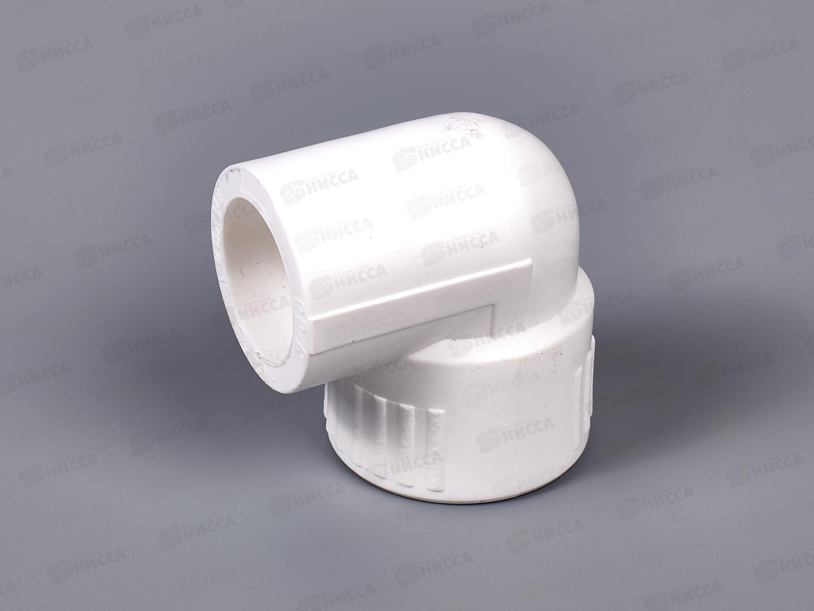 Угольник PP-R комбинированный с внутренней резьбой  DN25*1/2&quot пп/г Aqualink, 03550 *10/90