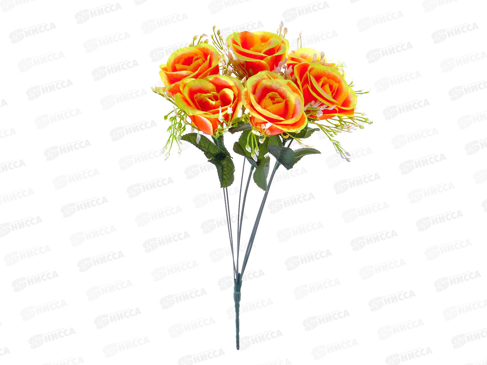 Букет роз 6голов 40см №А-56 *2/20