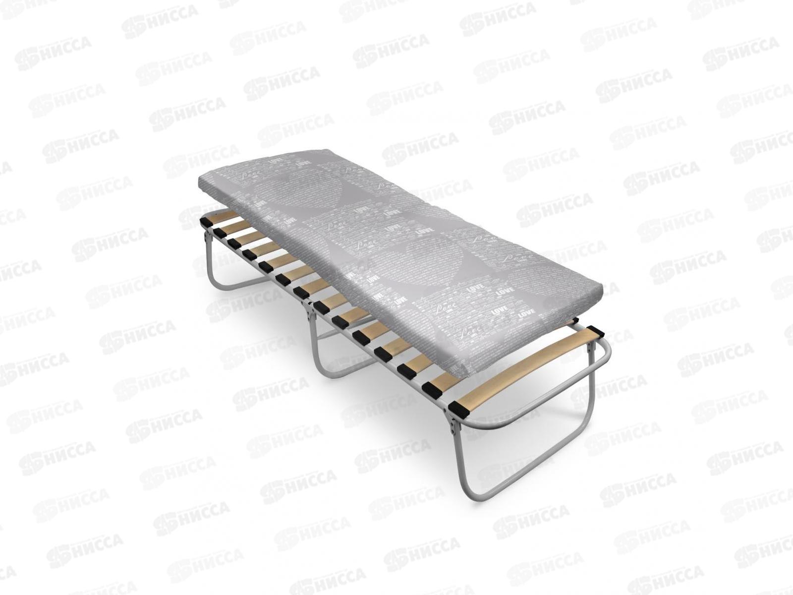 Кровать раскладная РК6-М/П 1910*710*330 с ортопедическим основанием и матрасом