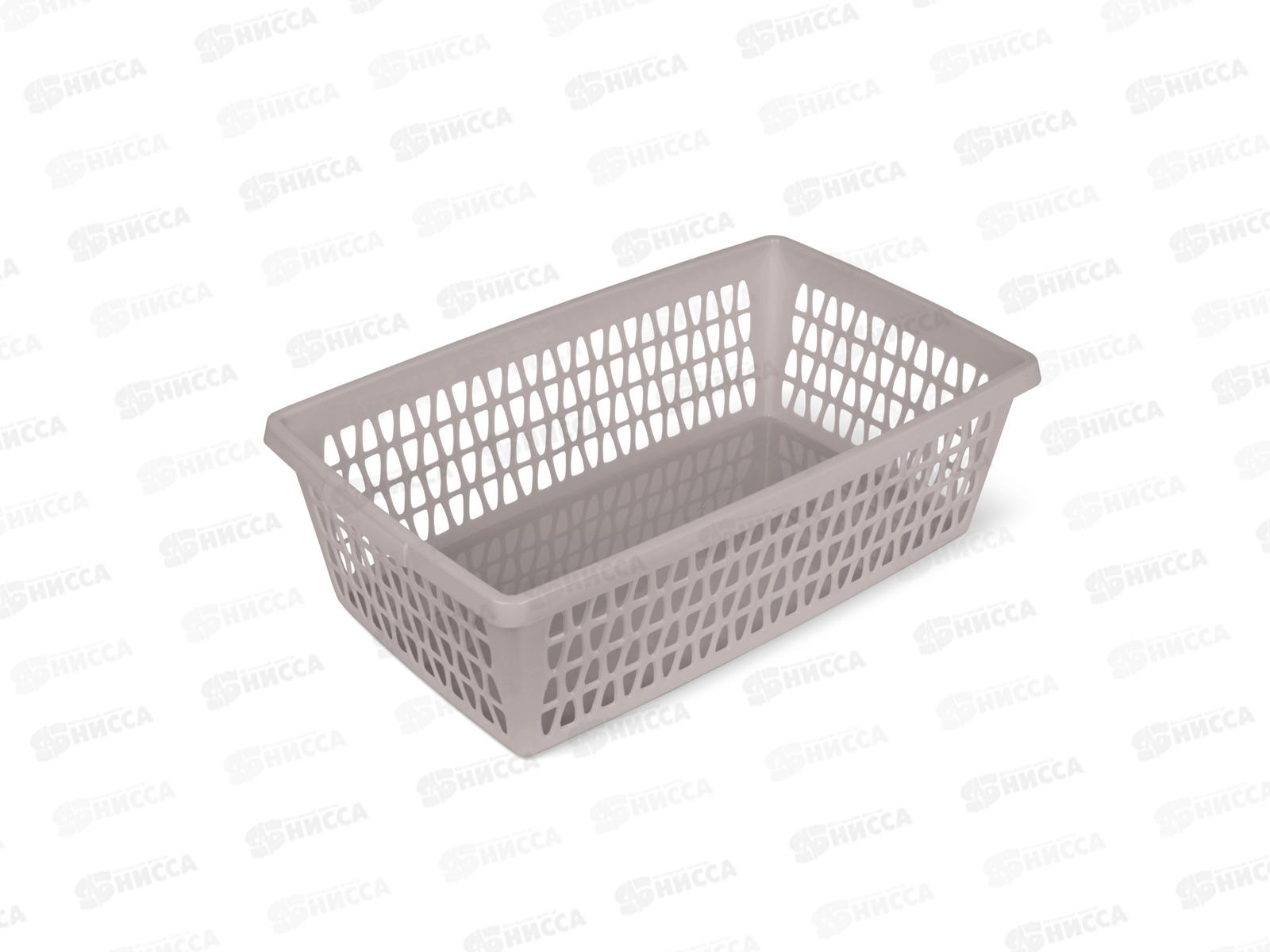 Корзина для хранения &quotВелетта&quot прямоугольная 34*21*10см С713КСЕР *30