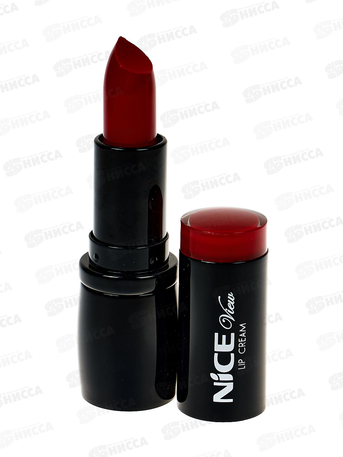 НАЙС помада увлажняющая+пробник  №102 красный *6