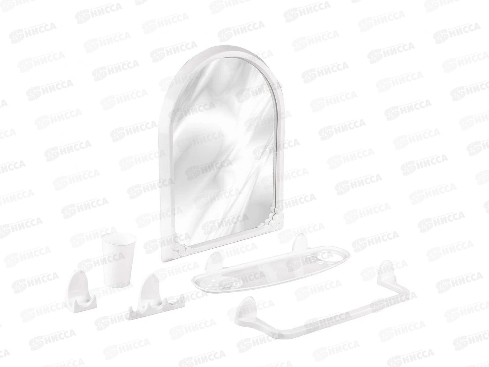 Набор для ванной &quotАква&quot №1 белый М7407 *3