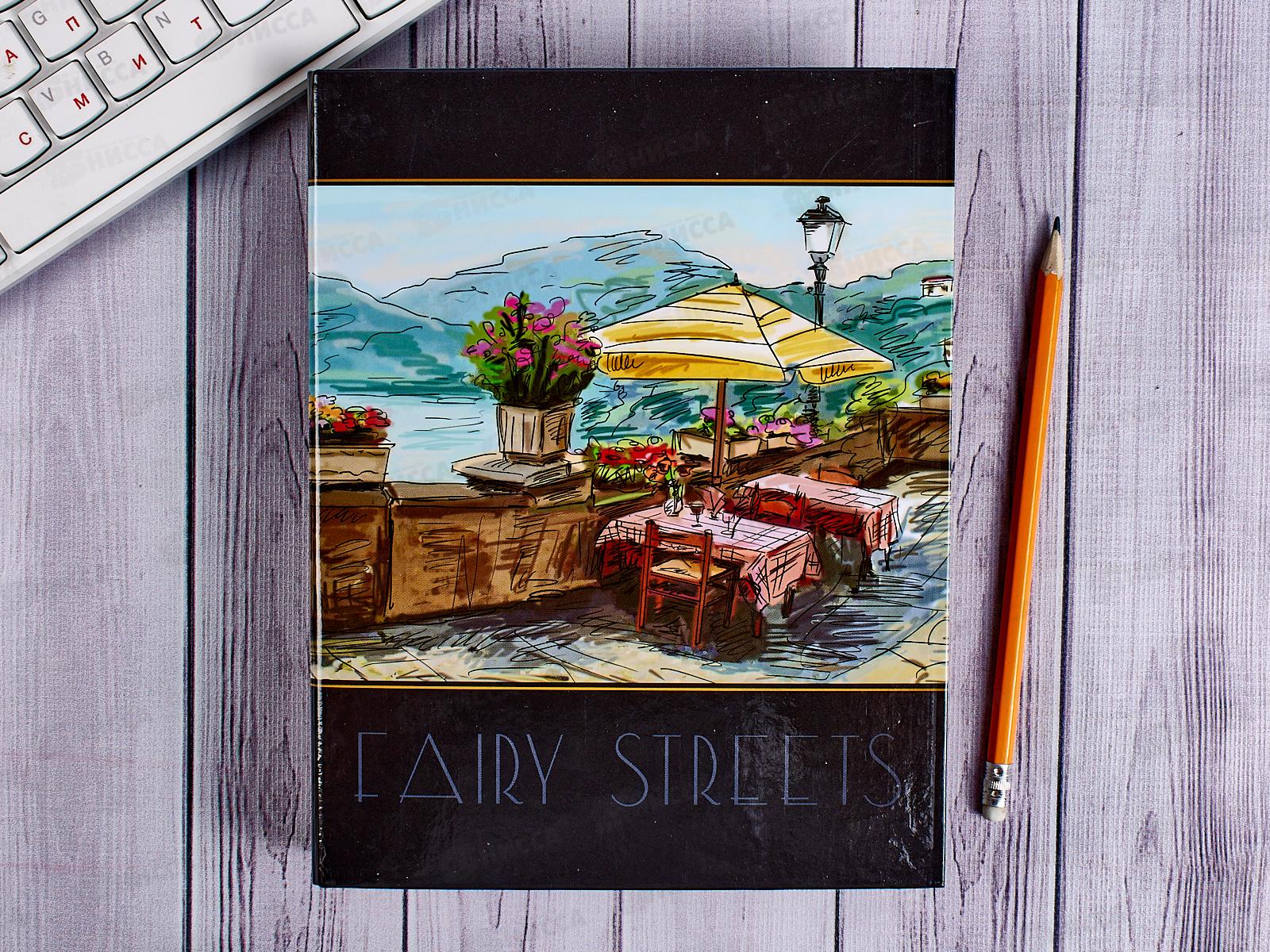 Тетрадь 4*50листов клетка  Апплика Кафе на набережной,4цв, С0800-36*14