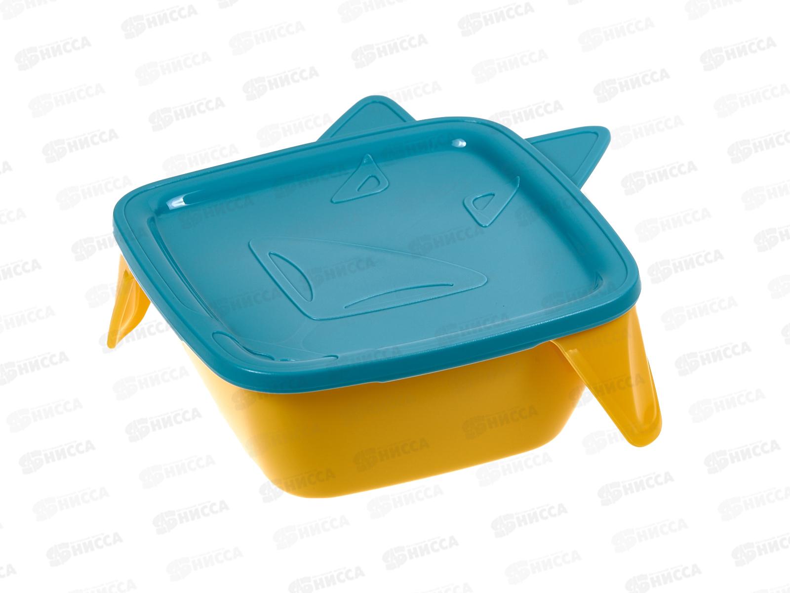 Тарелка детская Lalababy Play с крышкой джинсовый  LA134212046