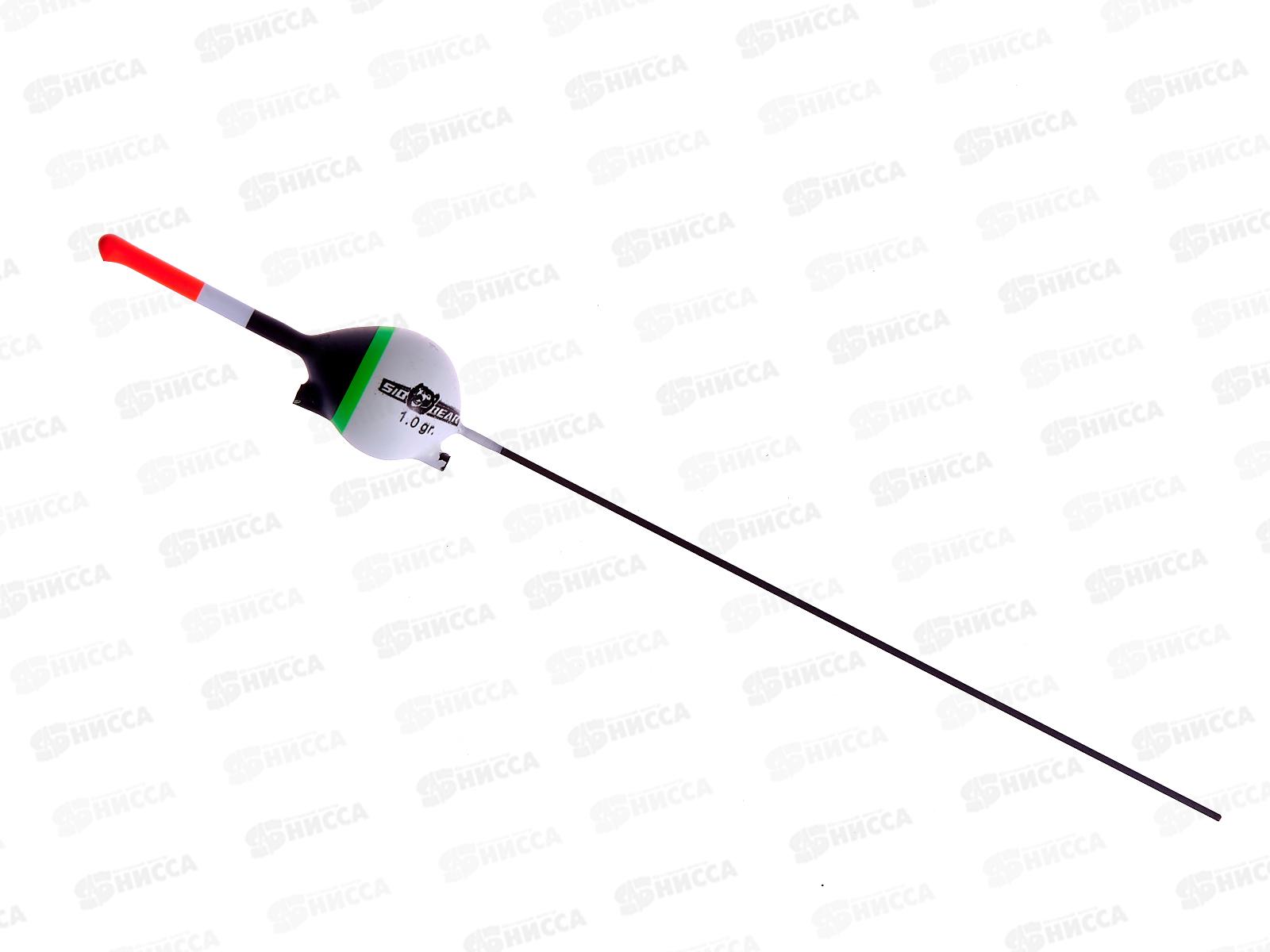 Поплавок SIBBEAR бальса скользящий цв антена белый 1г 9009 010 *1/10