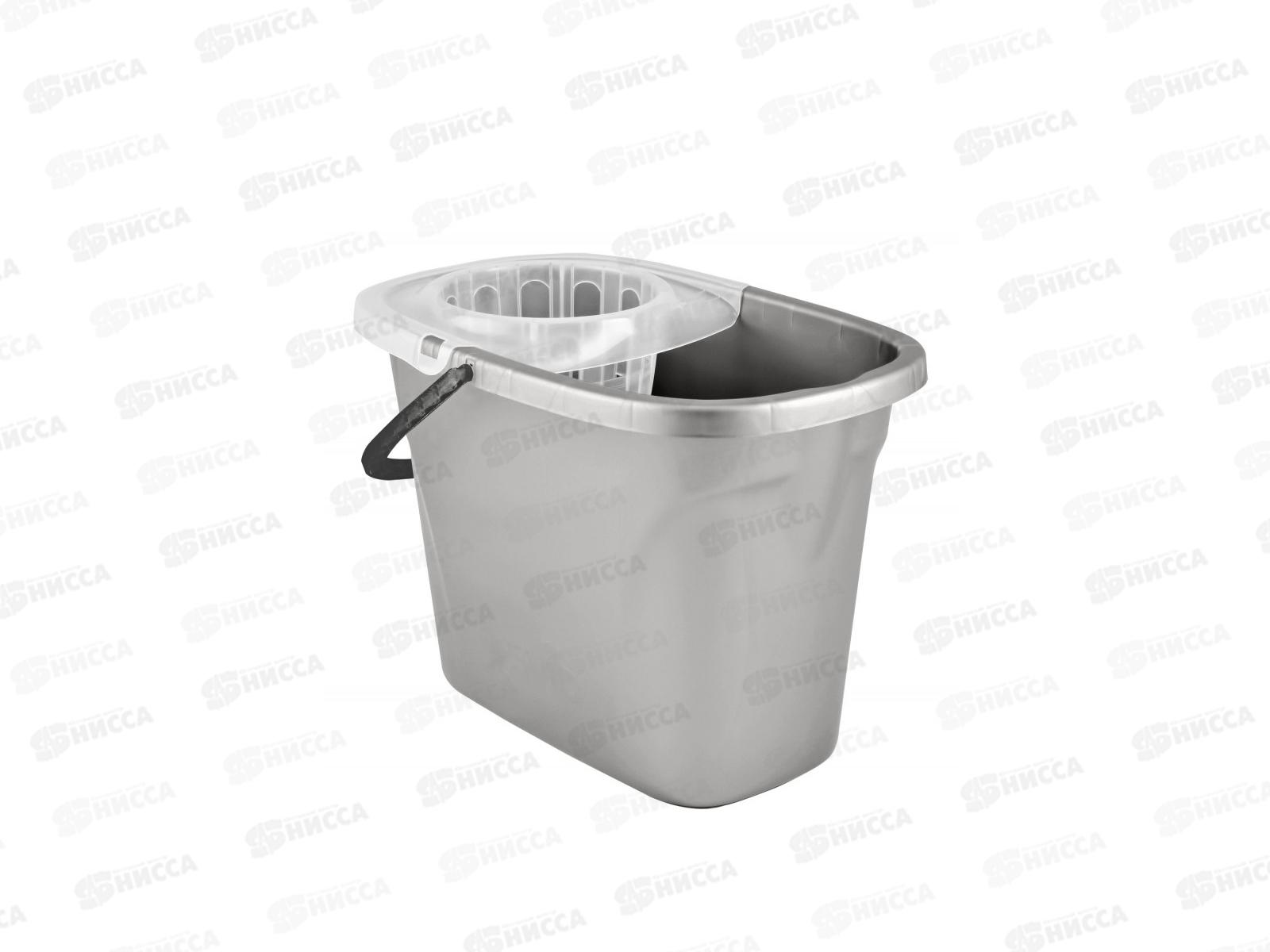 Ведро 8л &quotEtna&quot прямоугольное с отжимом МОП 221218835/03*16