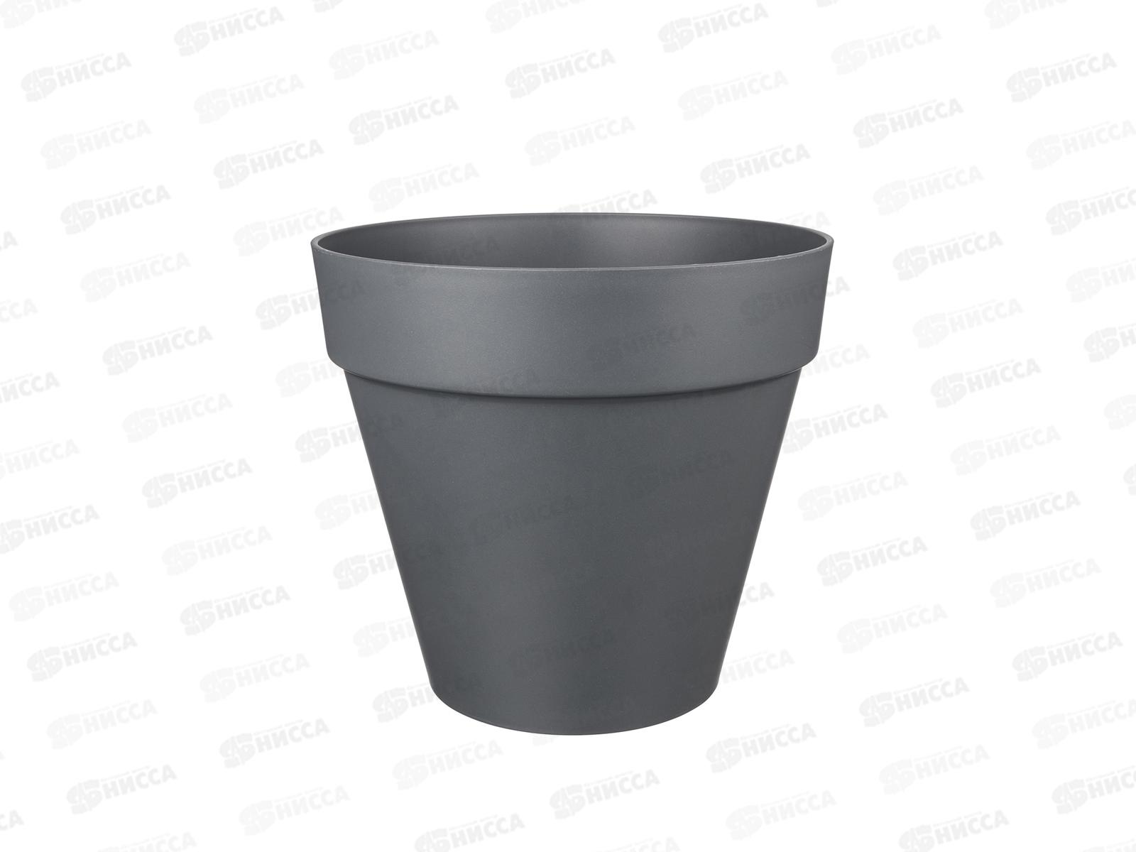 Горшок для цветов &quotTarragon&quot D250 7л Серый 221610535/01 *12