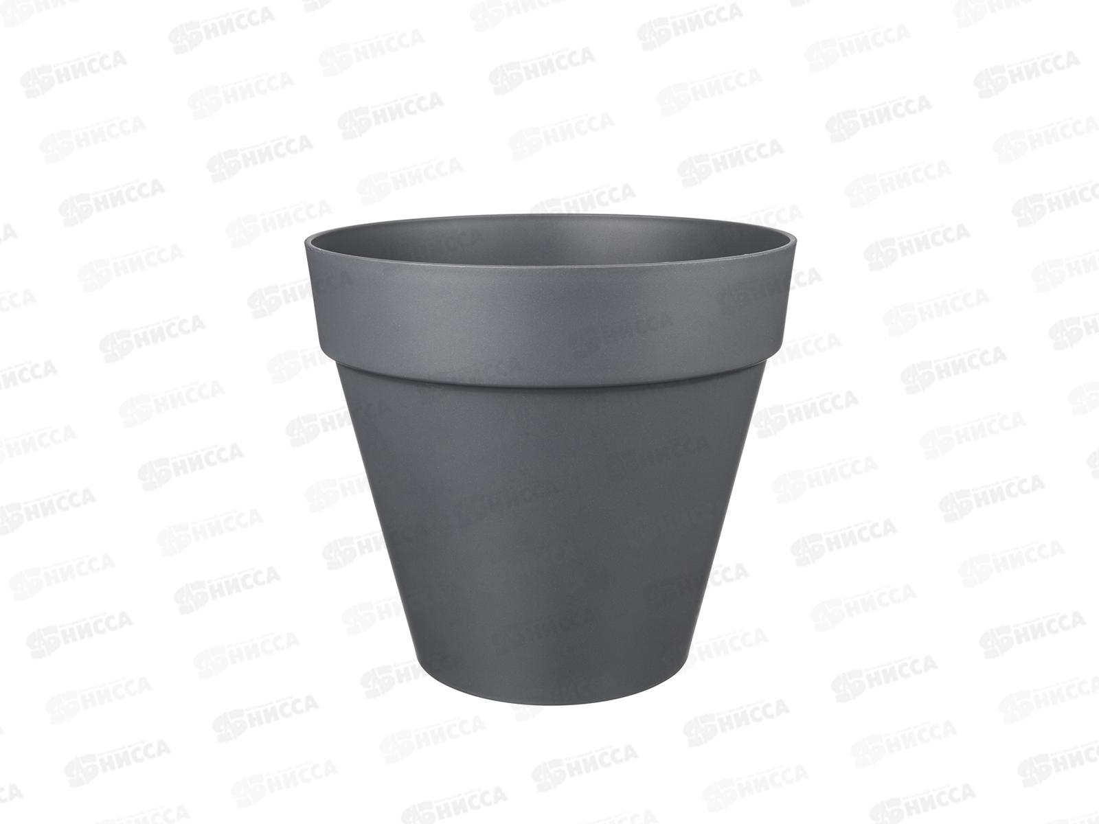 Горшок для цветов  &quotTarragon&quot D280 10л Серый 221610635/01 *8