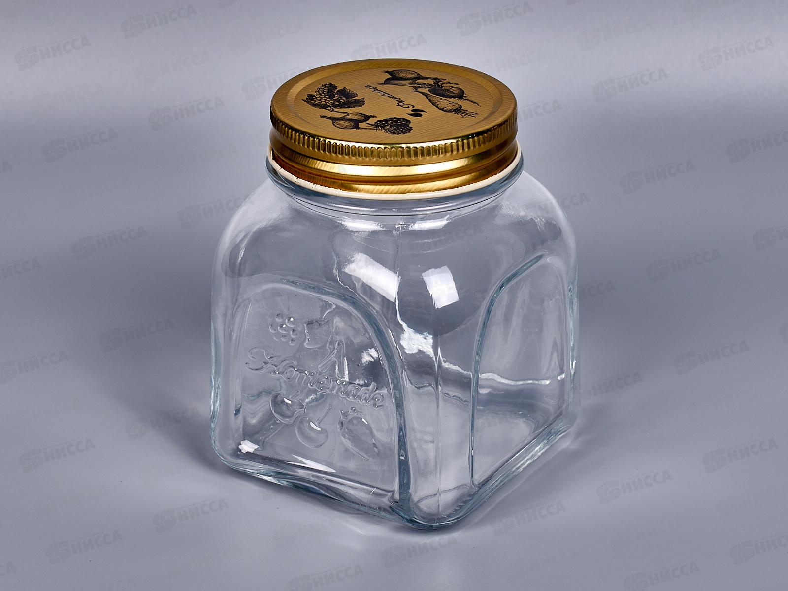 Банка с металлической крышкой Хоммейд 500мл 80384SL