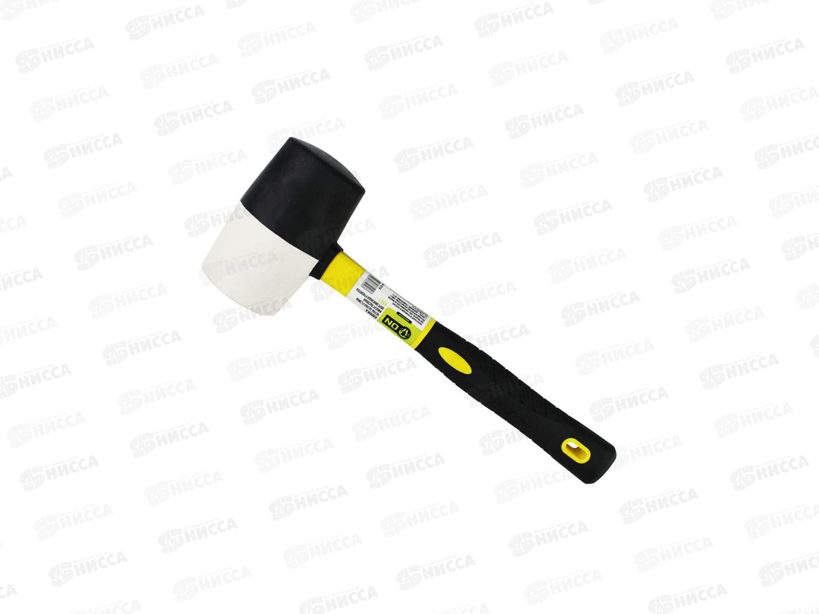 Киянка фибергласовая обрезиненная ручка 450г ON