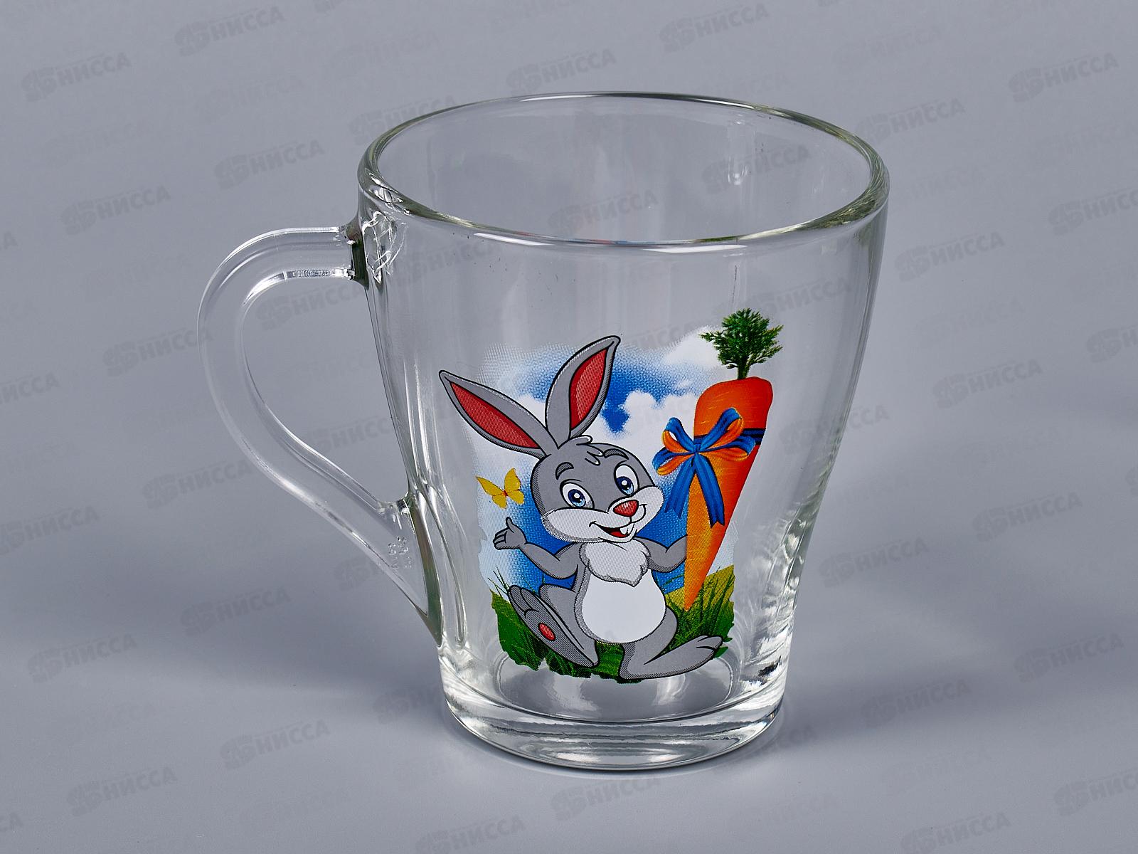 Кружка 250мл Символ года 2023 1649-Д Зайцы мультишки