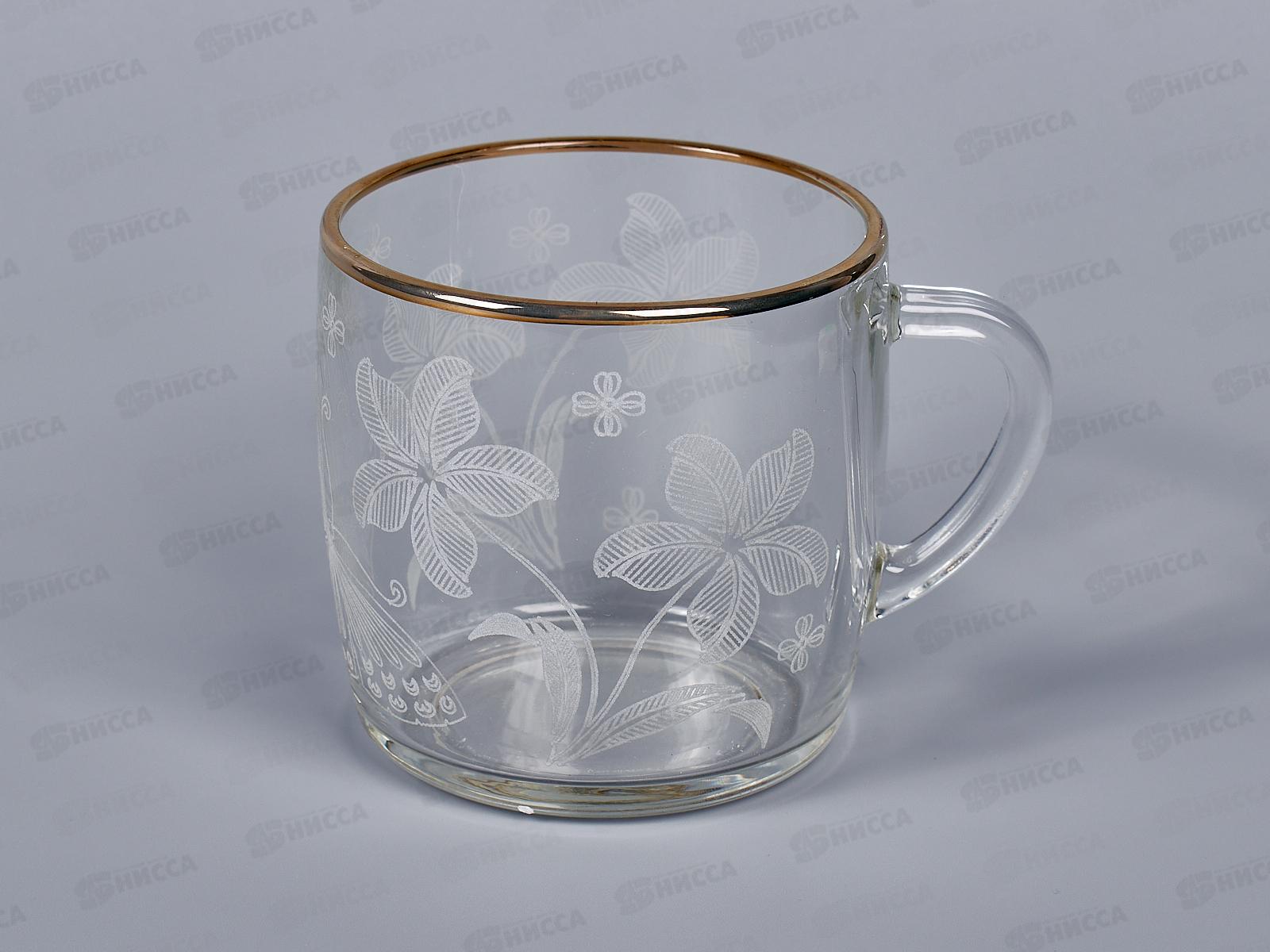 Кружка 300мл 2134-Г34 Бабочка