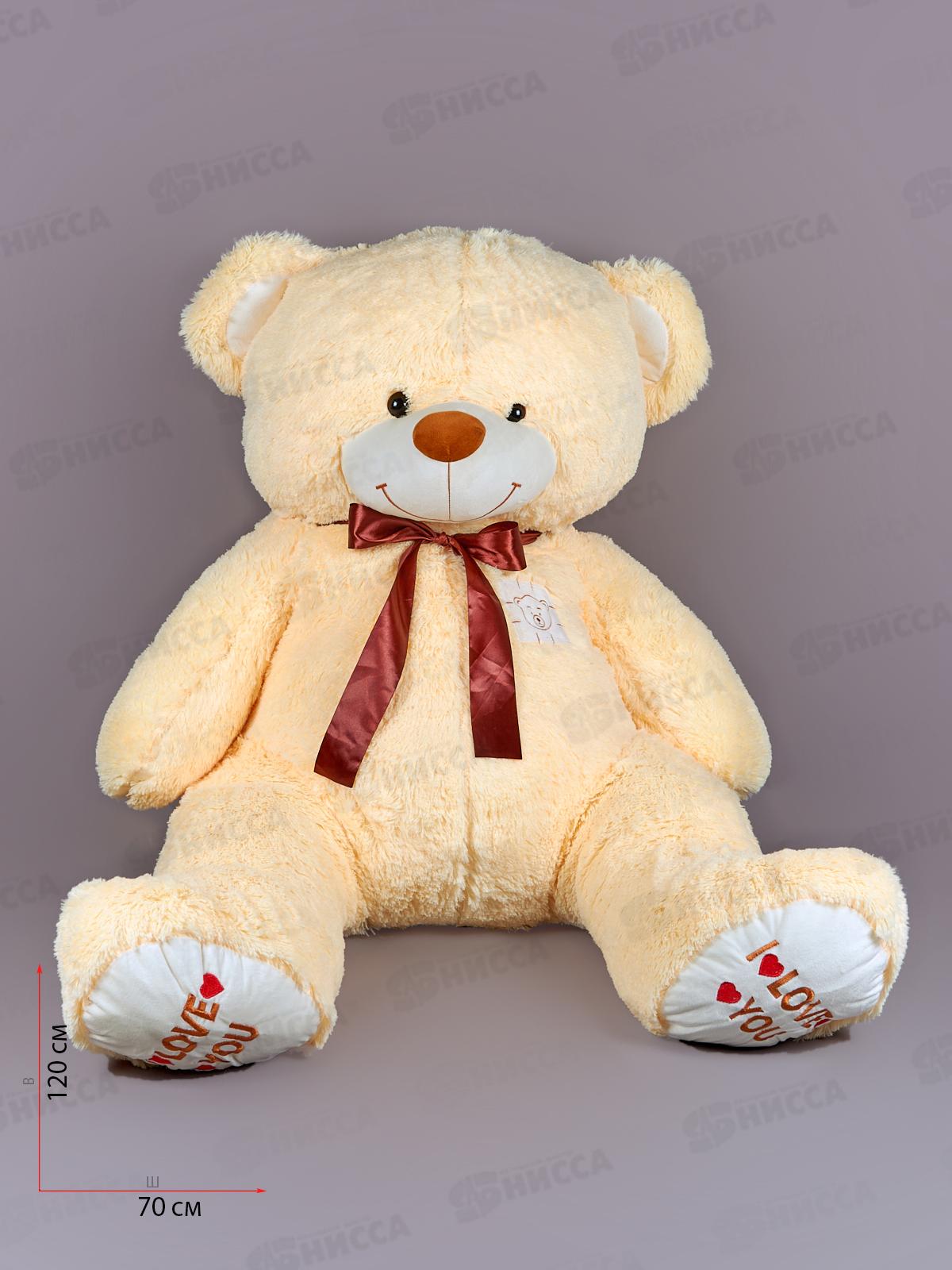 Медведь Топтыжка 120см, МТ-120Ч  Мила