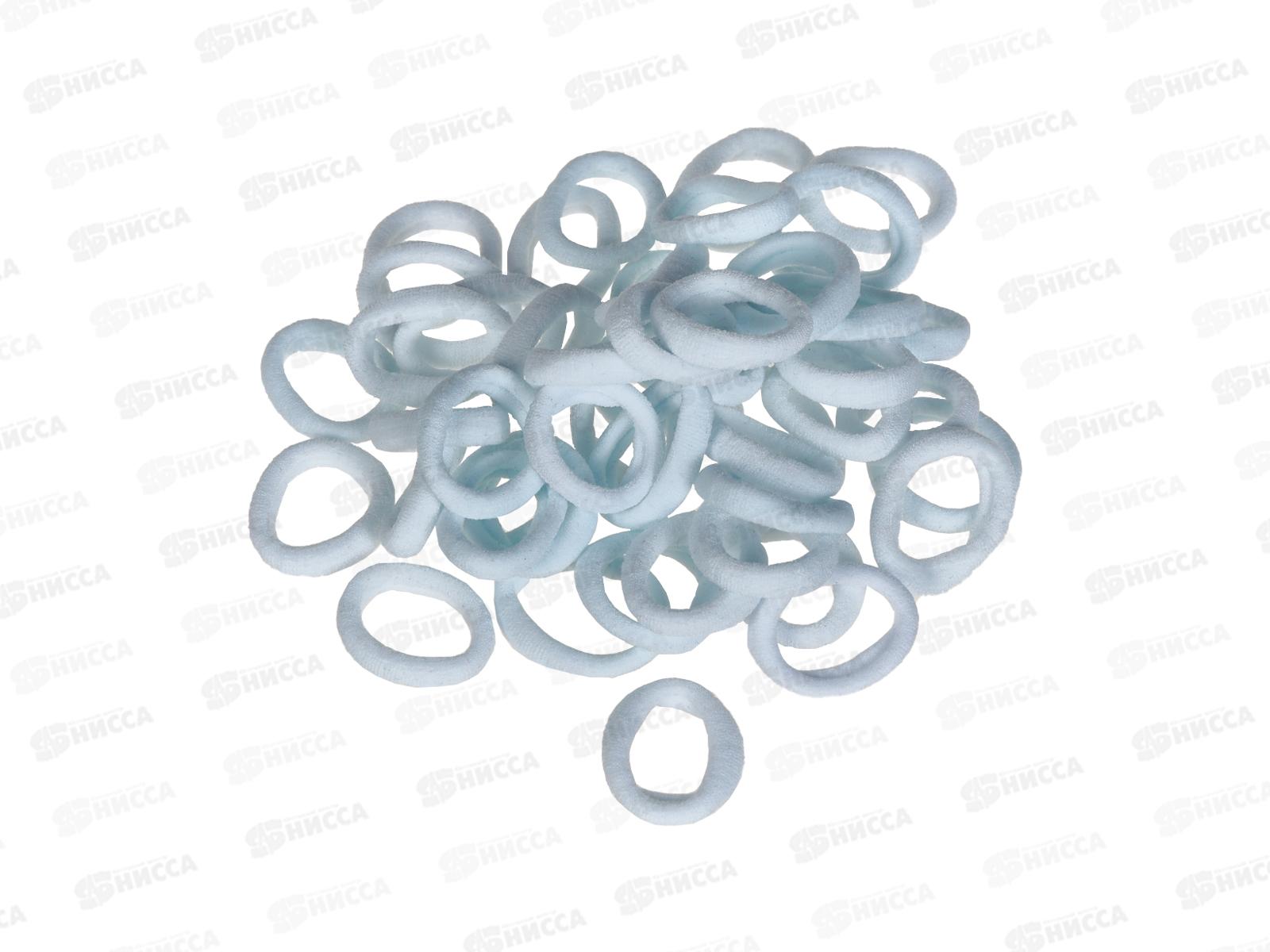 Резинка для волос 30мм белая №059 (упаковка 50шт)