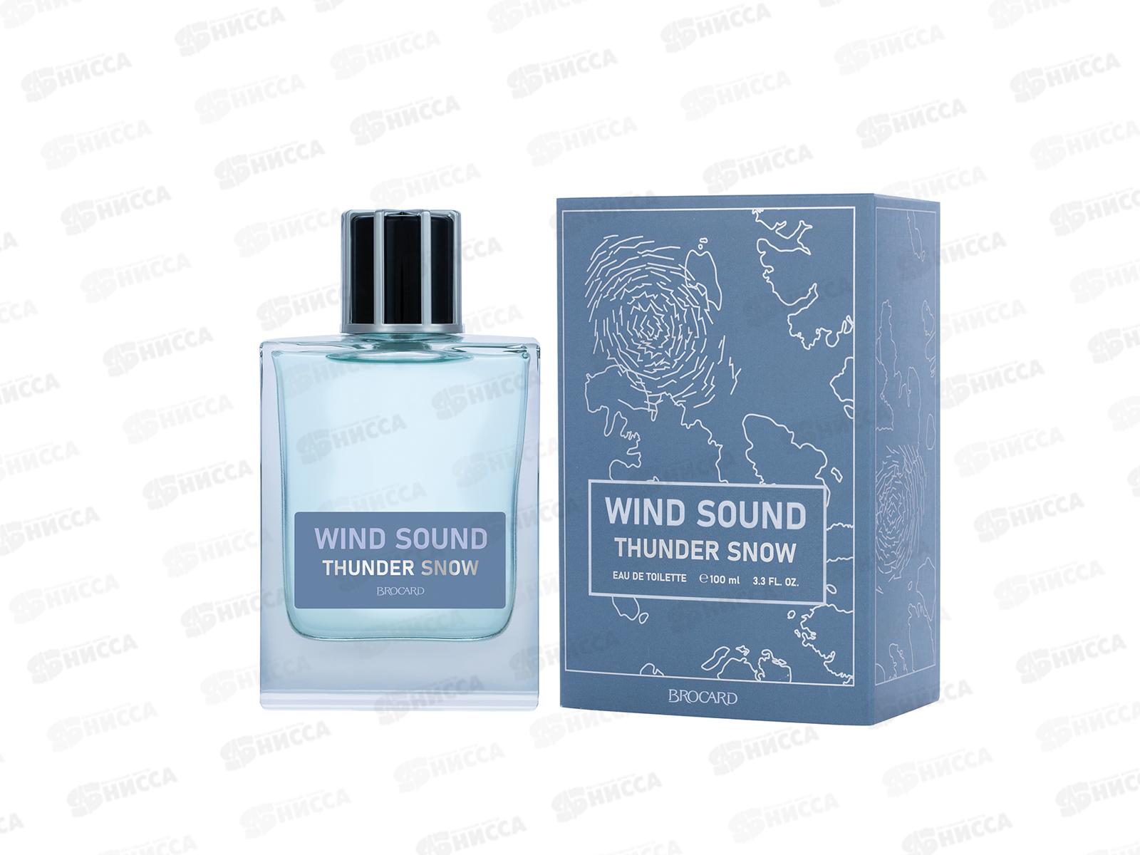 Wind Sound Thunder Snow , туалетная вода 100мл мужская *48 М