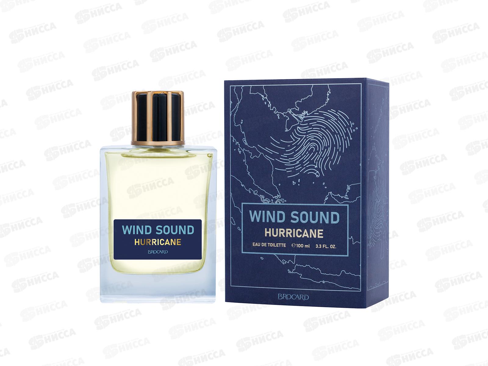 Wind Sound Hurricane , т/в 100мл муж *48 М