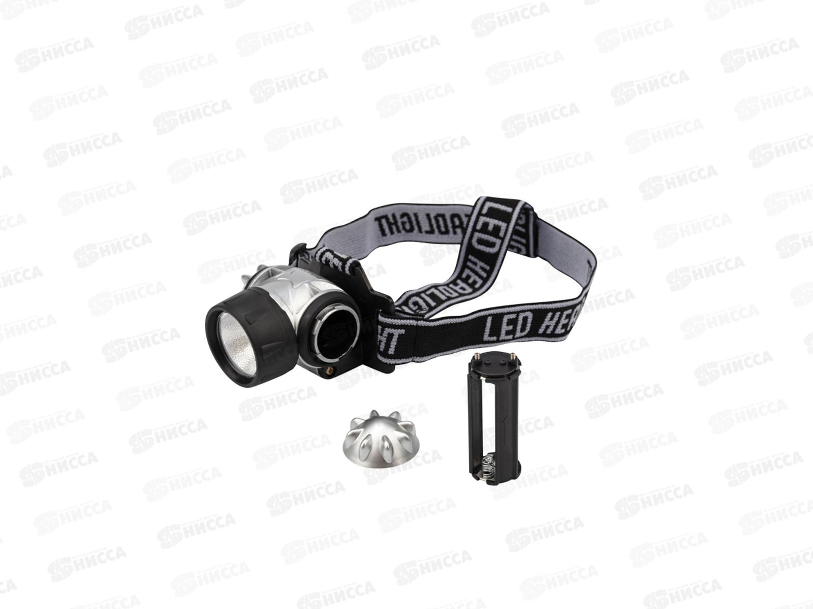 Фонарь налобный поворотный COB, 3хAAА, увеличенное время работы, ремень в комплекте REXANT, 75-701