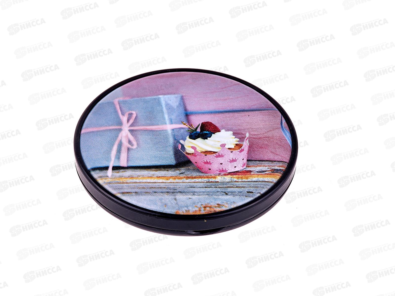 Зеркало карманное ЮL 6,8см микс 301-239 г