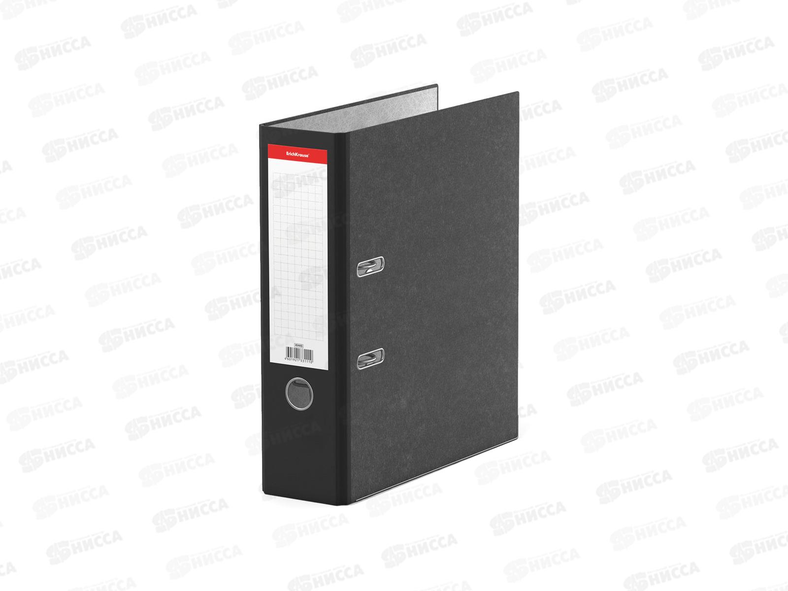 Регистратор А4 80мм EK49448 черный *20