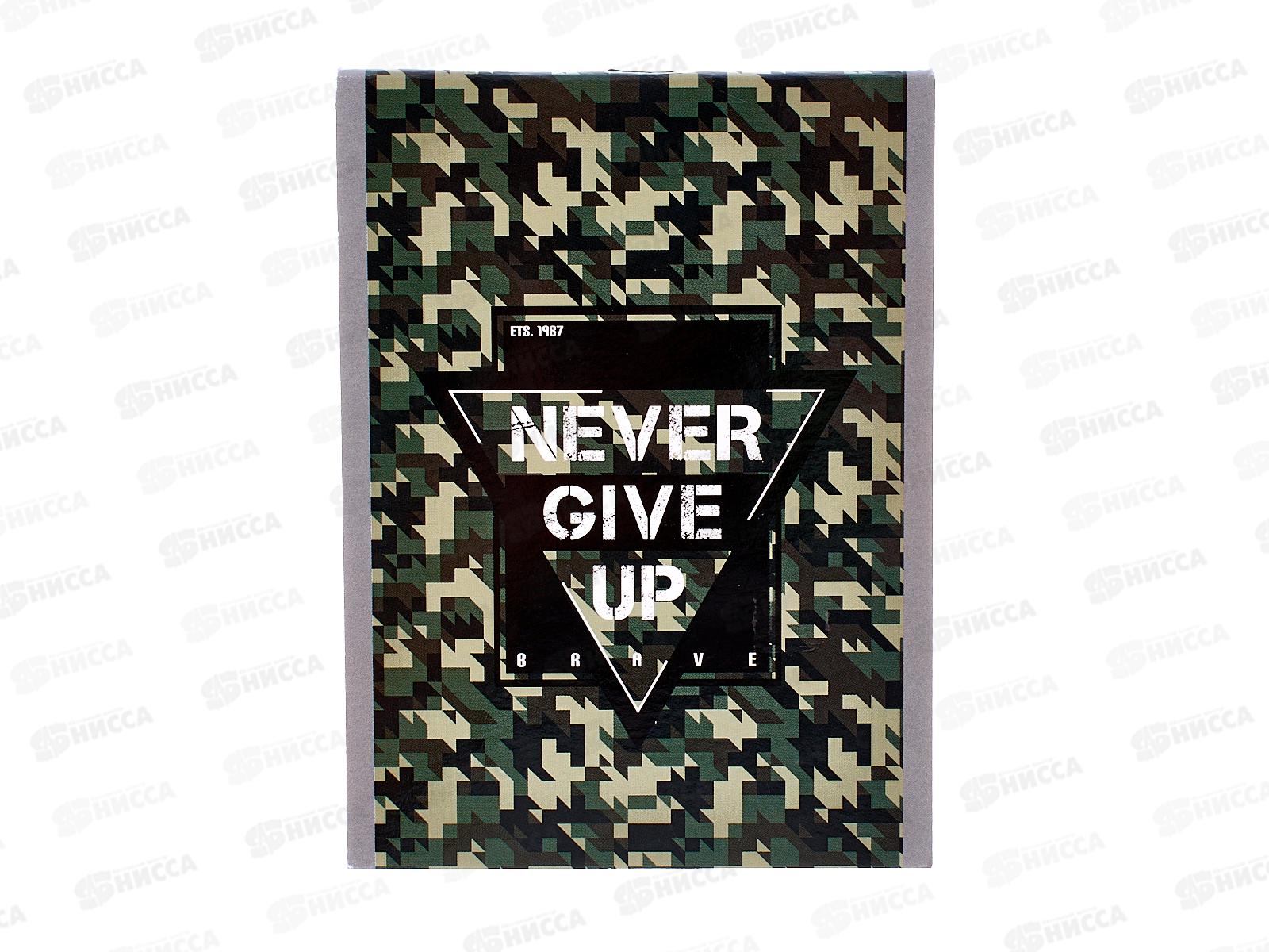 Блокнот 40л schoolФОРМАТ А6 Military, скрепка мел.карт.БЛ6-МЛИ *16