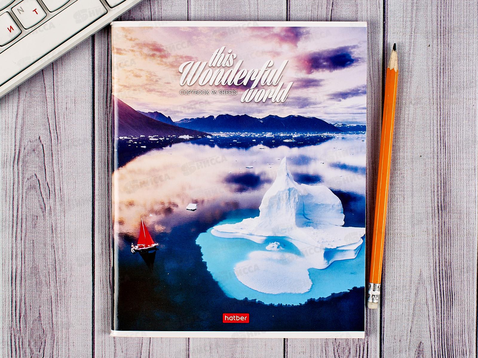 Тетрадь 96л лин. Hatber Удивительный мир*5/30