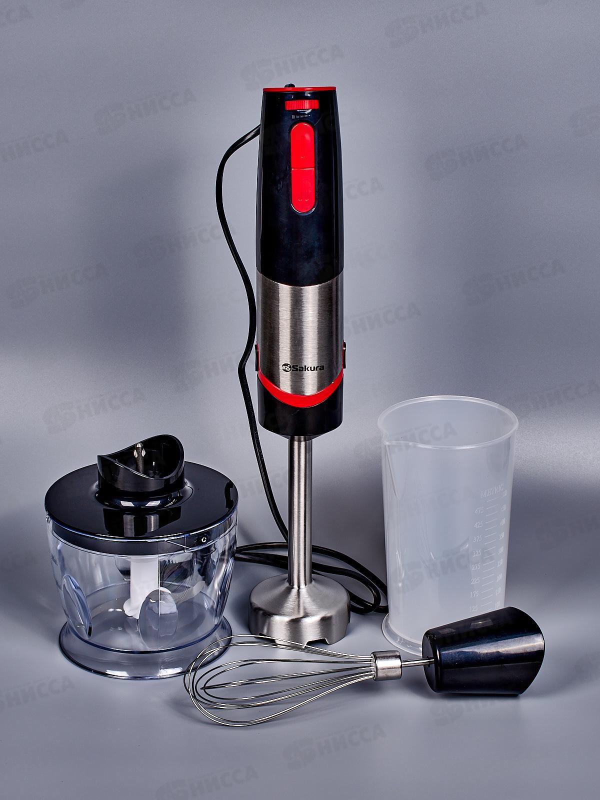 Блендер SA-6250SBK 800Вт набор