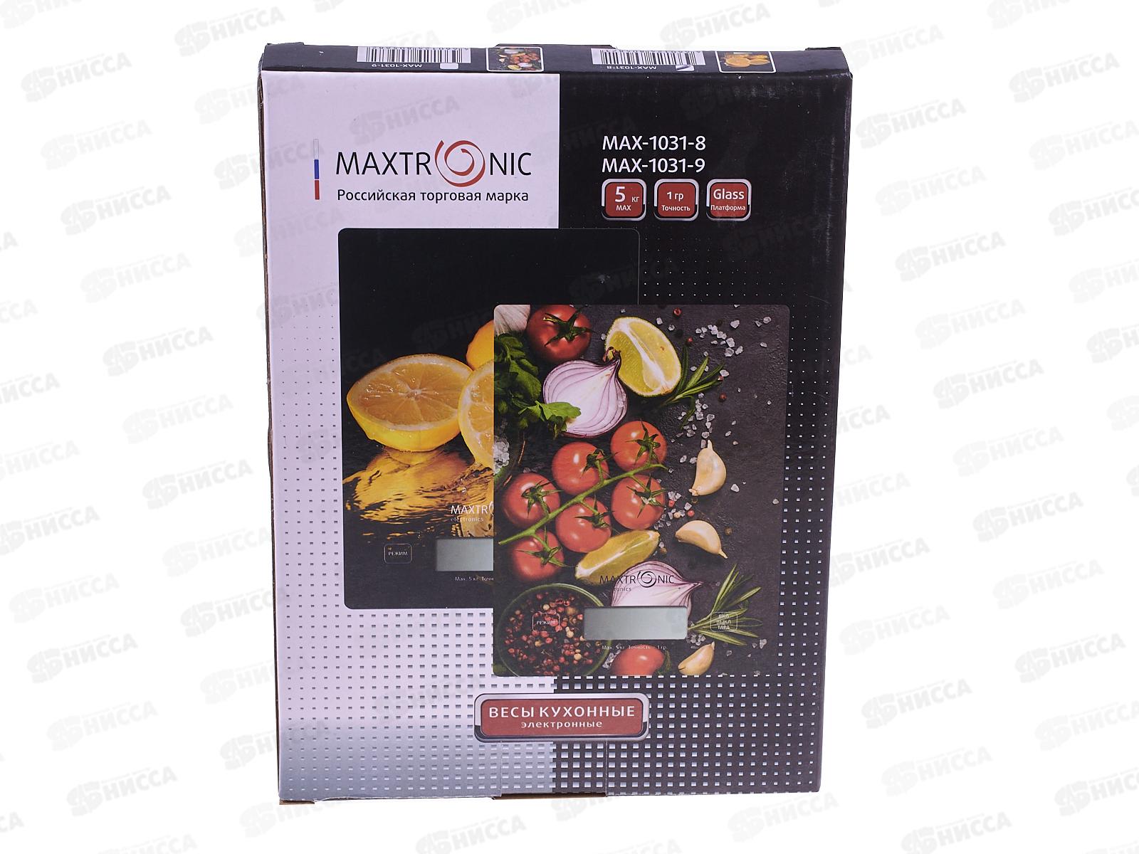 Весы кухонные Maxtronic MAX-1031-8 электронные *24